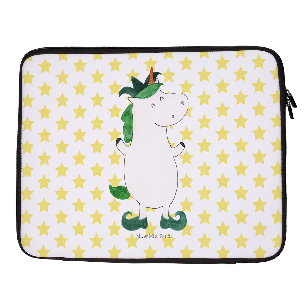 Notebook Tasche Einhorn Joker Notebook Tasche, Laptop, Computertasche, Tasche, Notebook-Tasche, Notebook-Reisehülle, Notebook Schutz, Einhorn, Einhörner, Einhorn Deko, Pegasus, Unicorn, Hofnarr, Kasper, Gaukler, Mittelalter