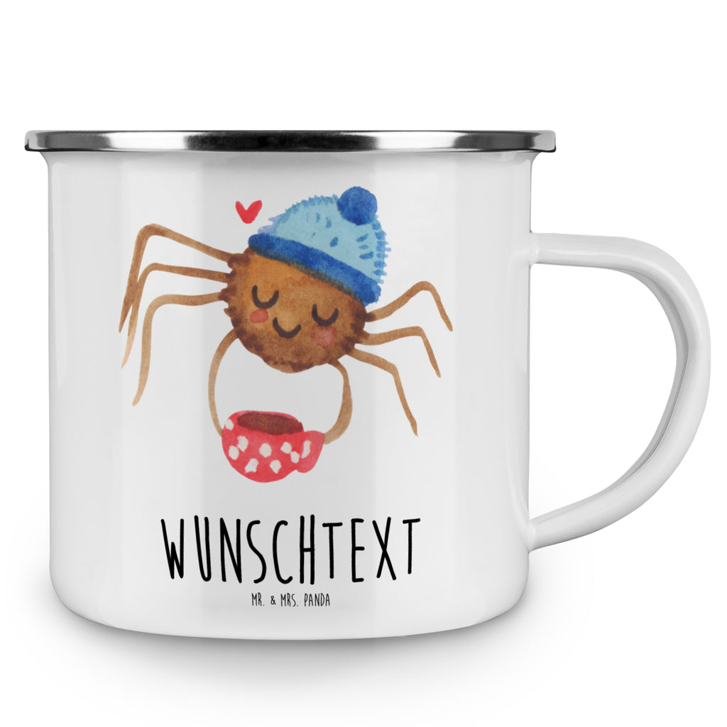 Personalisierte Emaille Tasse Spinne Agathe Kaffee Emaille Tasse personalisiert, Emaille Tasse mit Namen, Campingtasse personalisiert, Namenstasse, Campingtasse bedrucken, Campinggeschirr personalsisert, tasse mit namen, personalisierte tassen, personalisierte tasse, tasse selbst gestalten, tasse bedrucken, tassen bedrucken, Spinne Agathe, Spinne, Agathe, Videos, Merchandise, Kaffee, Morgen, Morgenmuffel, Lebensweisheiten, Weiser Spruch