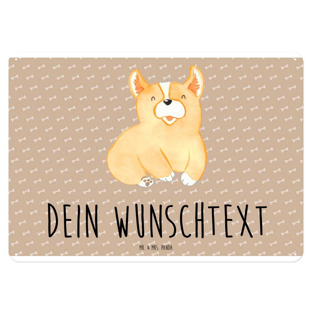 Personalisiertes Blechschild Corgie Blechschild, Metallschild, Geschenk Schild, Schild, Magnet-Metall-Schild, Deko Schild, Wandschild, Wand-Dekoration, Türschild, Hund, Hundemotiv, Haustier, Hunderasse, Tierliebhaber, Hundebesitzer, Sprüche, Corgie, Welsh Corgie Pembroke, britisch, Motivation, Spruch, Hundespruch, Lebensfreude