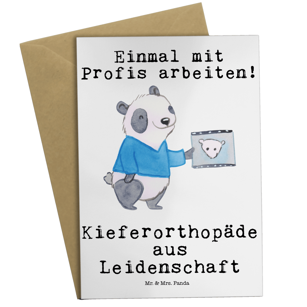 Grußkarte Kieferorthopäde aus Leidenschaft Grußkarte, Klappkarte, Einladungskarte, Glückwunschkarte, Hochzeitskarte, Geburtstagskarte, Karte, Ansichtskarten, Beruf, Ausbildung, Jubiläum, Abschied, Rente, Kollege, Kollegin, Geschenk, Schenken, Arbeitskollege, Mitarbeiter, Firma, Danke, Dankeschön