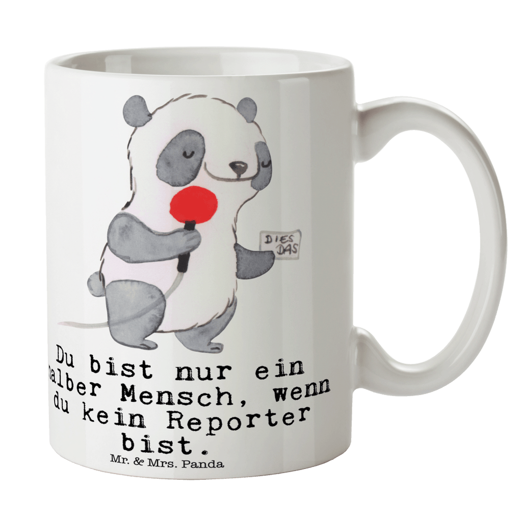 Tasse Reporter mit Herz Tasse, Kaffeetasse, Teetasse, Becher, Kaffeebecher, Teebecher, Keramiktasse, Porzellantasse, Büro Tasse, Geschenk Tasse, Tasse Sprüche, Tasse Motive, Kaffeetassen, Tasse bedrucken, Designer Tasse, Cappuccino Tassen, Schöne Teetassen, Beruf, Ausbildung, Jubiläum, Abschied, Rente, Kollege, Kollegin, Geschenk, Schenken, Arbeitskollege, Mitarbeiter, Firma, Danke, Dankeschön