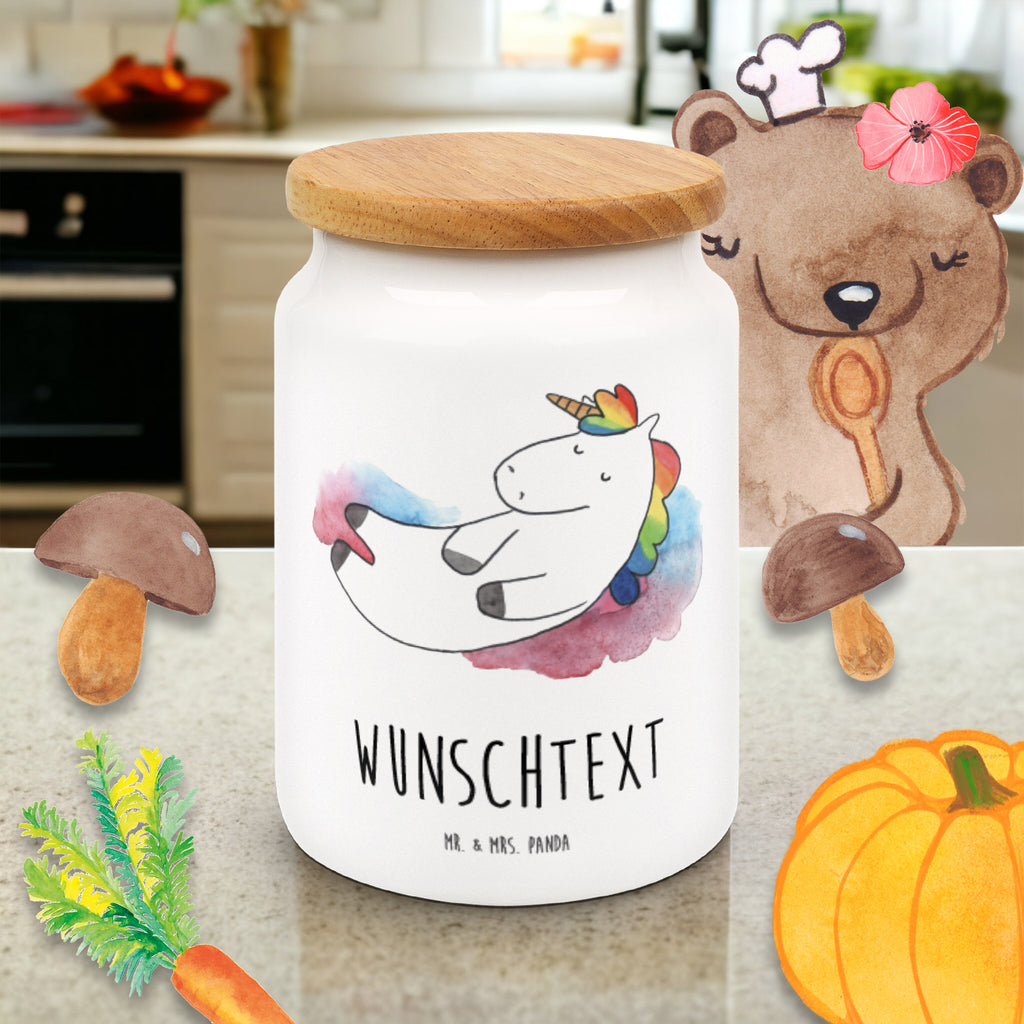 Personalisierte Vorratsdose Einhorn Wolke 7 Personalisierte Vorratsdose, Personalisierte Keksdose, Personalisierte Keramikdose, Personalisierte Leckerlidose, Personalisierte Dose, Personalisierter Vorratsbehälter, Personalisierte Aufbewahrungsdose, Einhorn, Einhörner, Einhorn Deko, Pegasus, Unicorn, verliebt, Menschen, witzig, lustig, Geschenk, Glaube, Realität, Lächeln