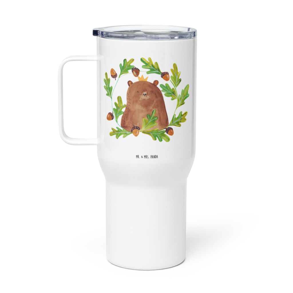 XXL Thermobecher Bär König Thermobecher, XL Thermobecher, Reisebecher, XL Reisetasse, Großer Thermobecher, Autobecher, Jumbo Becher, Bär, Teddy, Teddybär, Papa, Papa Bär, bester Vater, bester Papa, weltbester Papa, Vatertag, Vater, Dad, Daddy, Papi