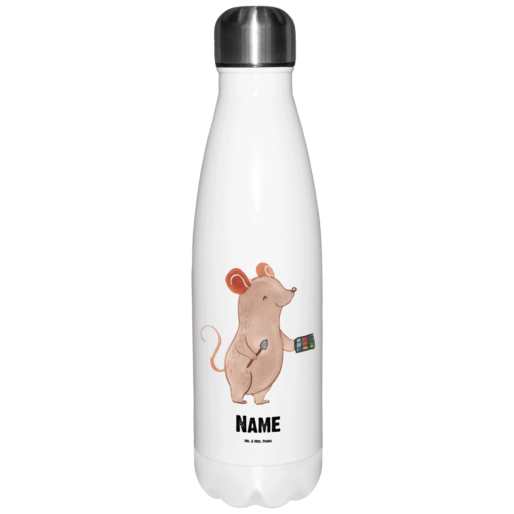 Personalisierte Thermosflasche Kosmetiker mit Herz Personalisierte Isolierflasche, Personalisierte Thermoflasche, Personalisierte Trinkflasche, Trinkflasche Mit Namen, Wunschname, Bedrucken, Namensflasche, Beruf, Ausbildung, Jubiläum, Abschied, Rente, Kollege, Kollegin, Geschenk, Schenken, Arbeitskollege, Mitarbeiter, Firma, Danke, Dankeschön, Kosmetiker, Make Up Artist, Maskenbildner, Visagist, Beauty Salon, Kosmetikstudio, Eröffnung