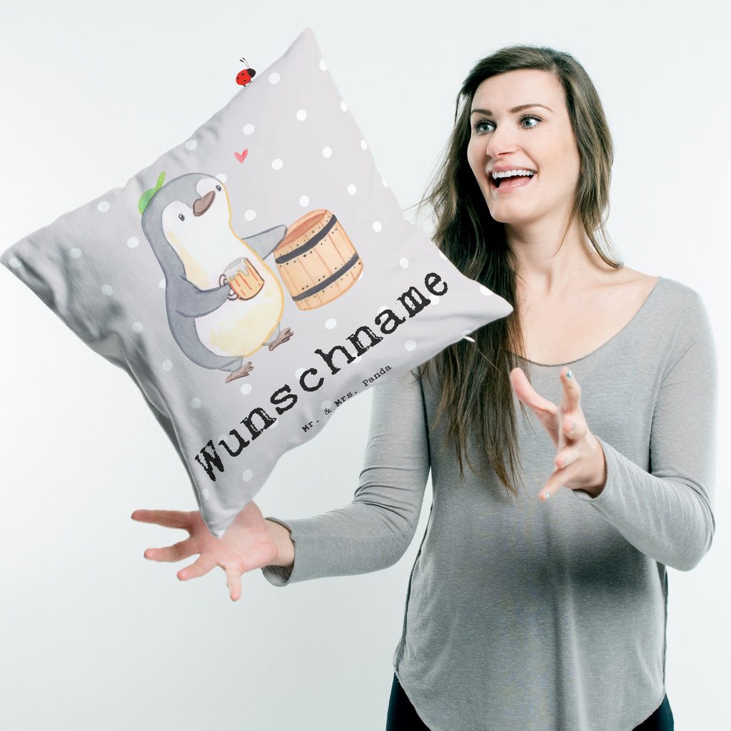 Personalisiertes Kissen Pinguin Bester Lieblingsfreund der Welt Kissen, personalisiert, Name, Wunschname, bedrucken, Kopfkissen, für, Dankeschön, Geschenk, Schenken, Geburtstag, Geburtstagsgeschenk, Geschenkidee, Danke, Bedanken, Mitbringsel, Freude machen, Geschenktipp, Lieblingsfreund, Freund, Partner, Lieblingsmensch, Lieblings Mensch, Liebling, Bae, bester Freund, Liebe, Herz, Love