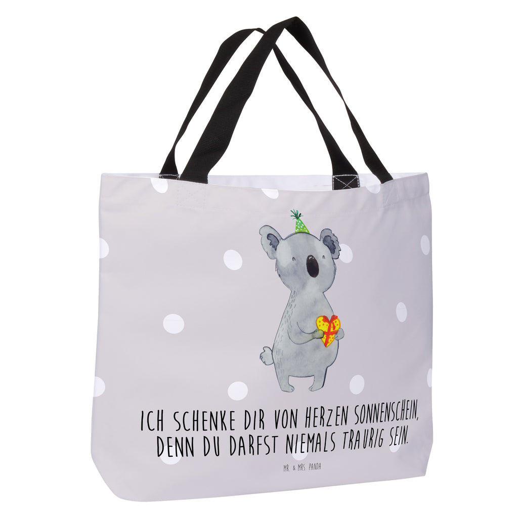 Shopper Koala Geschenk Beutel, Einkaufstasche, Tasche, Strandtasche, Einkaufsbeutel, Shopper, Schultasche, Freizeittasche, Tragebeutel, Schulbeutel, Alltagstasche, Koala, Koalabär, Geschenk, Geburtstag, Party