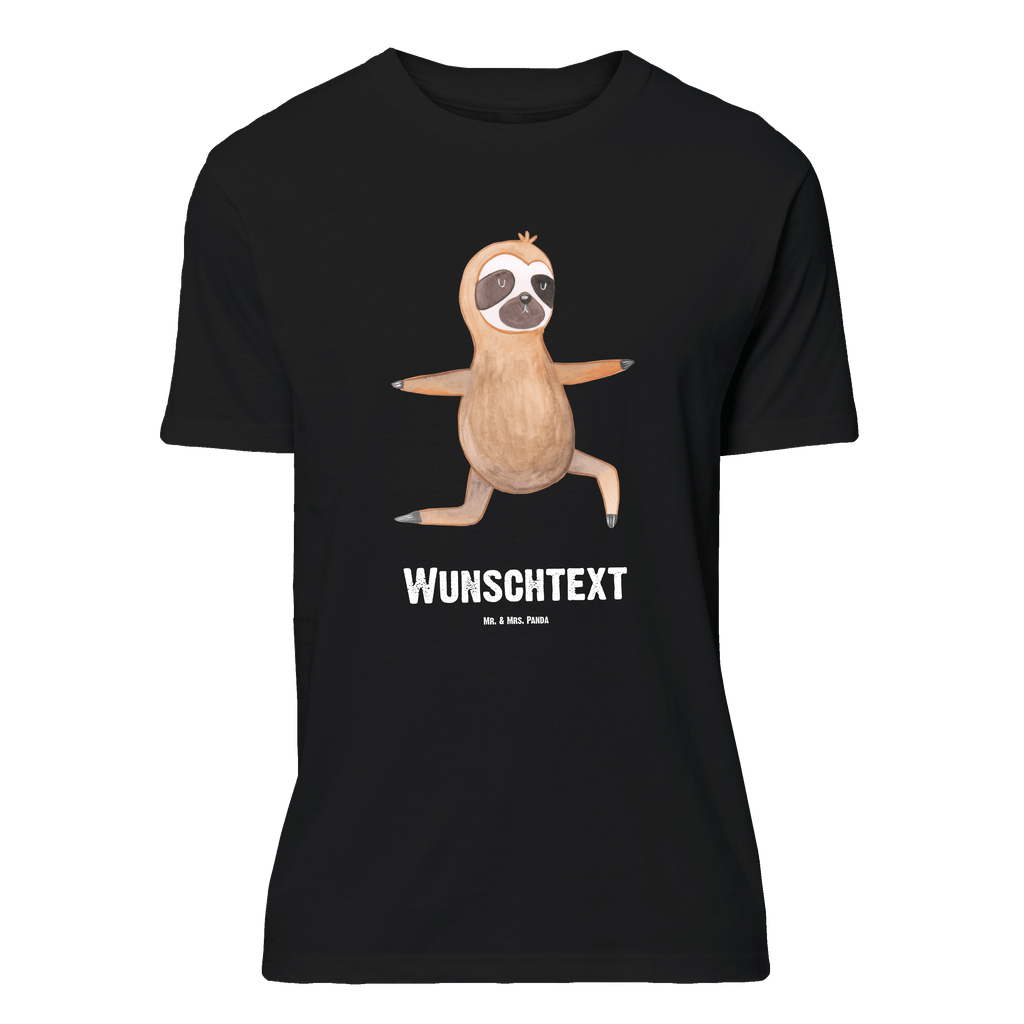 Personalisiertes T-Shirt Faultier  Yoga T-Shirt Personalisiert, T-Shirt mit Namen, T-Shirt mit Aufruck, Männer, Frauen, Wunschtext, Bedrucken, Faultier, Faultier Geschenk, Faultier Deko, Faultiere, faul, Lieblingstier, Yoga, Namaste, Krieger, Yogaübungen, Meditation, Atmung, Gelassenheit, Entspannung