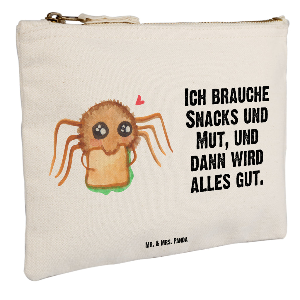 Schminktasche Spinne Agathe Sandwich Schminktasche, Kosmetiktasche, Kosmetikbeutel, Stiftemäppchen, Etui, Federmappe, Makeup, XXL, Schminketui, Kosmetiketui, Schlamperetui, Spinne Agathe, Spinne, Agathe, Videos, Merchandise, Glück, Mut, Hungrig, Verfressen, Lebensfreude, Alles wird gut, Hunger