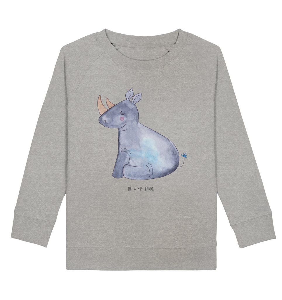 Organic Kinder Pullover Einhorn Nashorn Kinder Pullover, Kinder Sweatshirt, Jungen, Mädchen, Einhorn, Einhörner, Einhorn Deko, Pegasus, Unicorn, Regenbogen, witzig, lustig, Zoo, Glitzer, Einhornpower, Erwachsenwerden, Nashorn, Nashörner