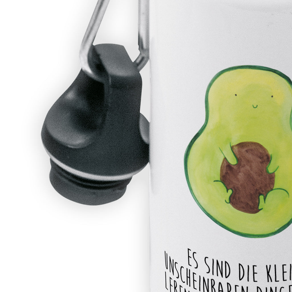 Kindertrinkflasche Avocado mit Kern Kindertrinkflasche, Kinder Trinkflasche, Trinkflasche, Flasche, Kinderflasche, Kinder, Kids, Kindergarten Flasche, Grundschule, Jungs, Mädchen, Avocado, Veggie, Vegan, Gesund, Avokado, Avocadokern, Kern, Pflanze, Spruch Leben