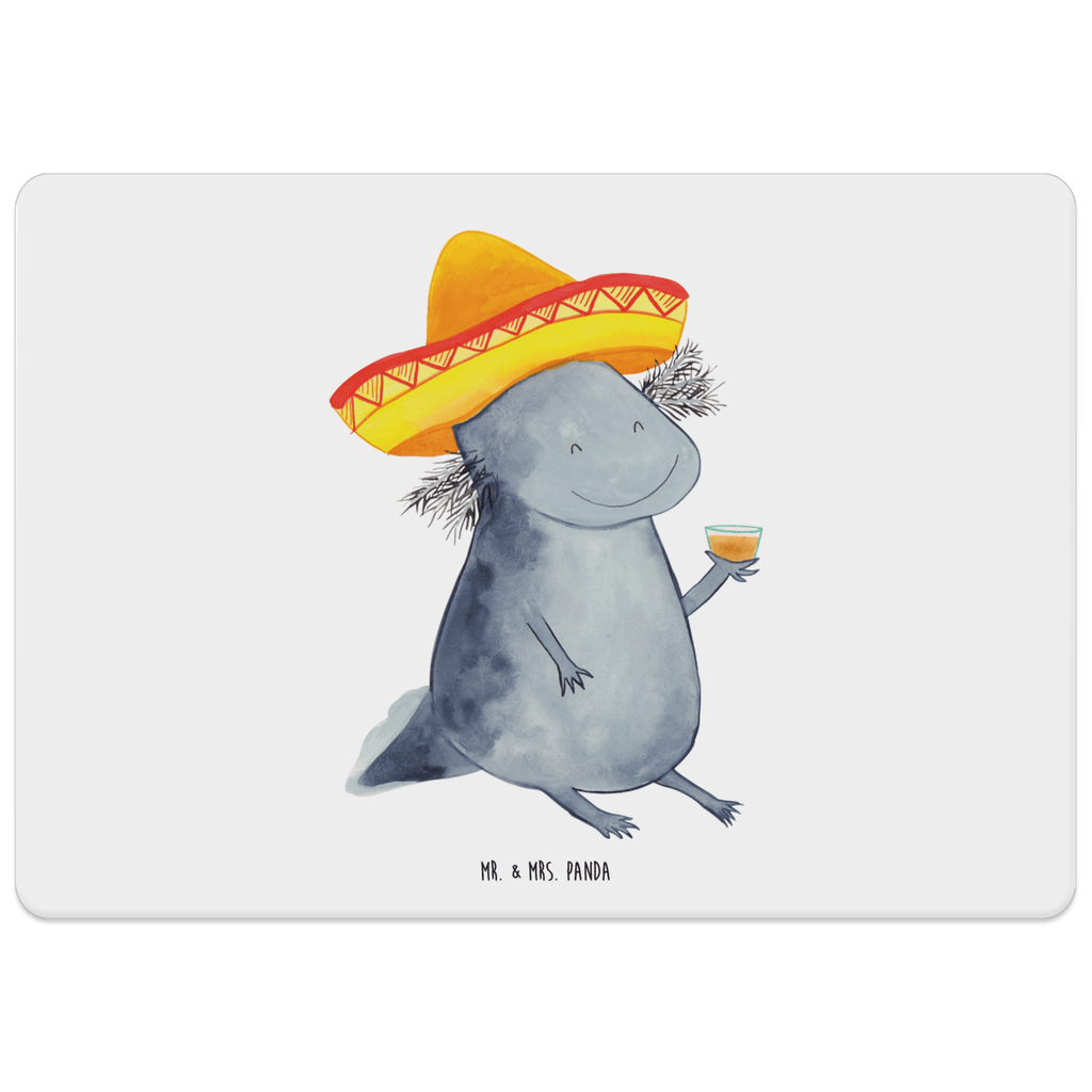 Tischset Axolotl Tequila Tischset, Tischuntersetzer, Platzset, Tischsets abwaschbar, Tischunterlage, Axolotl, Molch, Mexico, Mexiko, Sombrero, Zitrone, Tequila, Motivation, Spruch, Schwanzlurch, Lurch, Lurche, Axolot, Feuerdrache, Feuersalamander