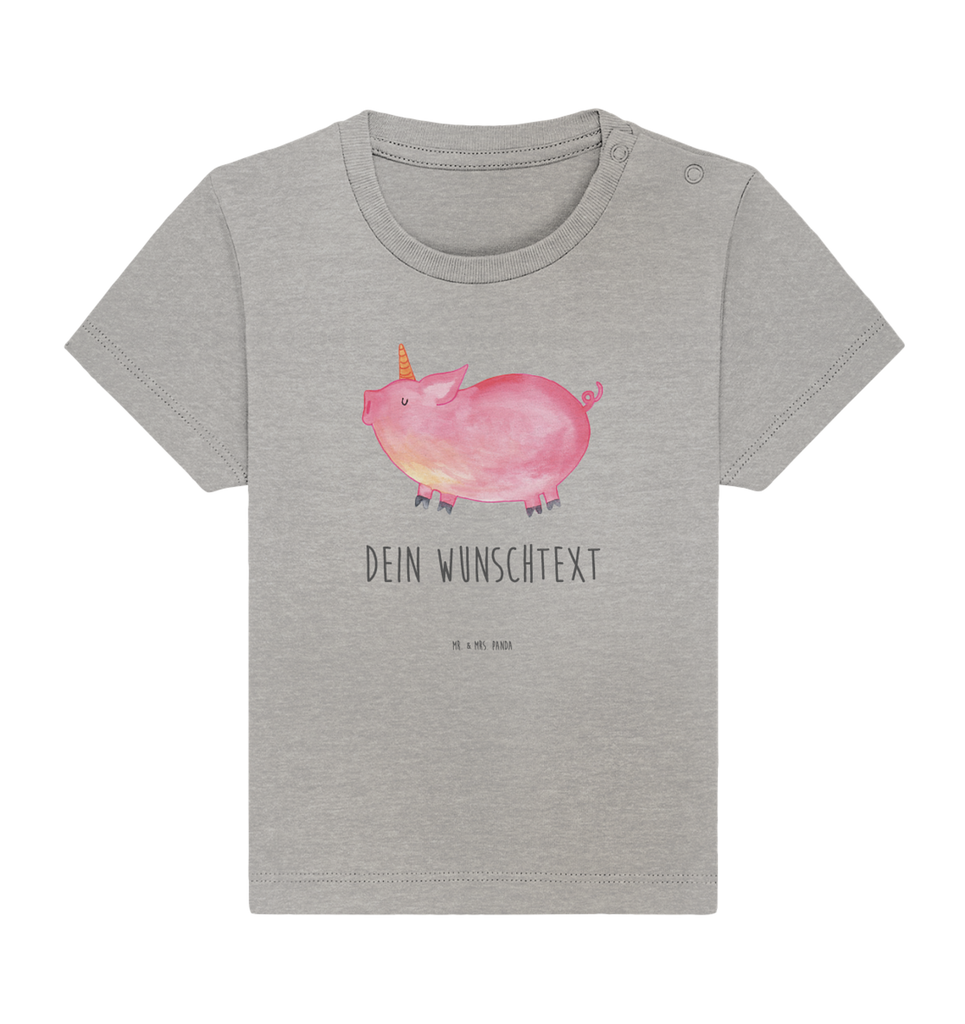 Personalisiertes Baby Shirt Einhorn Schwein Personalisiertes Baby T-Shirt, Personalisiertes Jungen Baby T-Shirt, Personalisiertes Mädchen Baby T-Shirt, Personalisiertes Shirt, Einhorn, Einhörner, Einhorn Deko, Pegasus, Unicorn, Party, Spaß, Schwein, Schweinhorn, Bauer, witzig. lustig, Spruch, geschenk, Pig, Piggy, funny, english, englisch