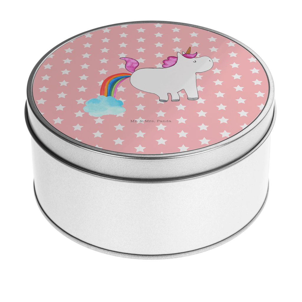 Blechdose rund Einhorn Pupsen Metalldose, Keksdose, Dose, Vorratsdose, Geschenkbox, Einhorn, Einhörner, Einhorn Deko, Pegasus, Unicorn, Pups, Regenbogen, Glitzer, Einhornpower, Erwachsenwerden, Spaß, lustig, Freundin