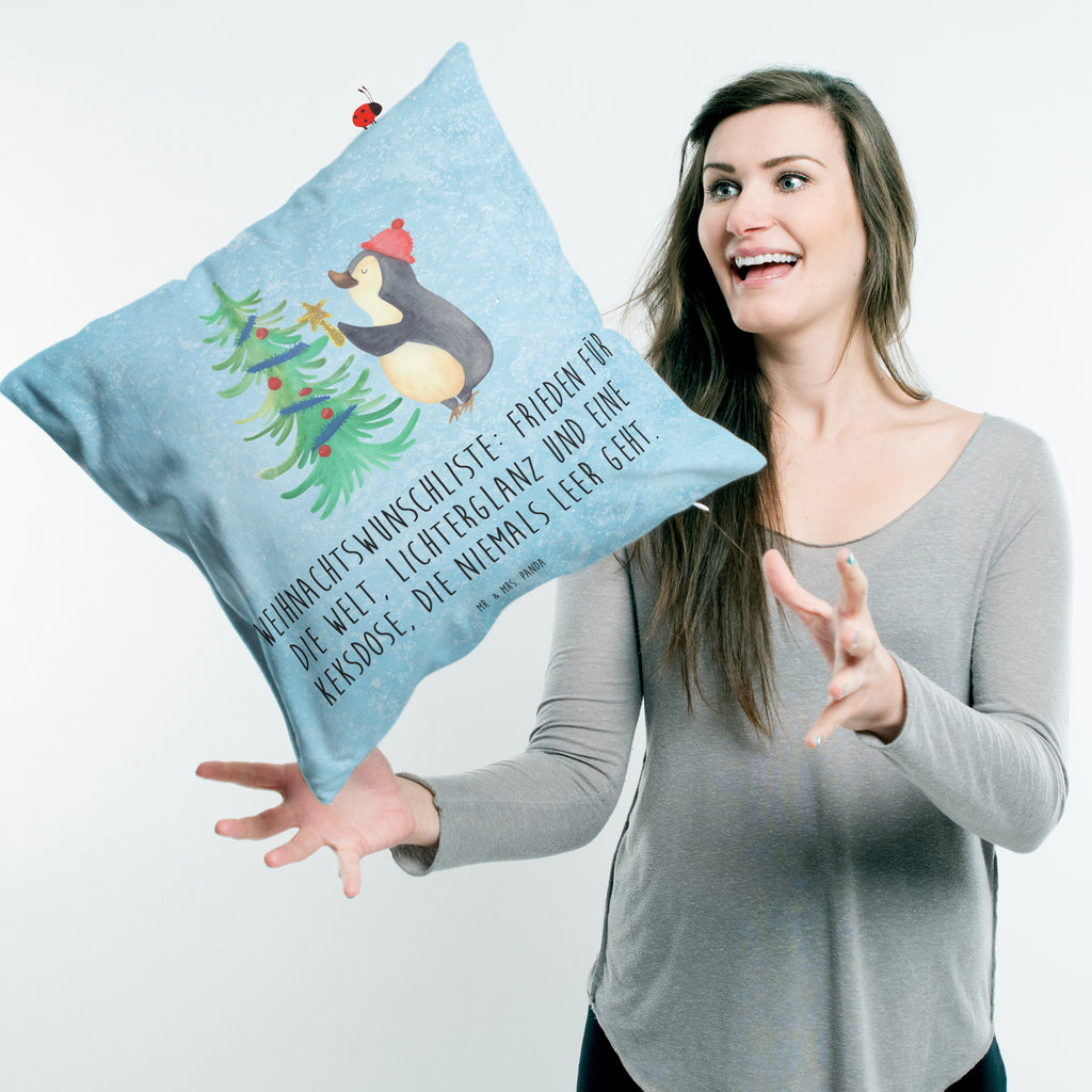 40x40 Kissen Pinguin Weihnachtsbaum Kissenhülle, Kopfkissen, Sofakissen, Dekokissen, Motivkissen, sofakissen, sitzkissen, Kissen, Kissenbezüge, Kissenbezug 40x40, Kissen 40x40, Kissenhülle 40x40, Zierkissen, Couchkissen, Dekokissen Sofa, Sofakissen 40x40, Dekokissen 40x40, Kopfkissen 40x40, Kissen 40x40 Waschbar, Winter, Weihnachten, Weihnachtsdeko, Nikolaus, Advent, Heiligabend, Wintermotiv, Pinguin