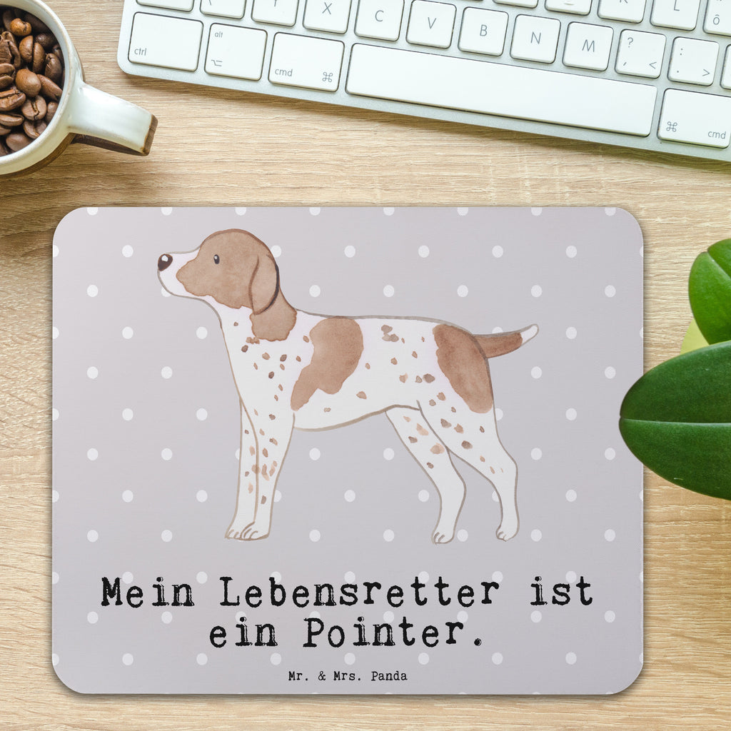 Mauspad Pointer Lebensretter Mousepad, Computer zubehör, Büroausstattung, PC Zubehör, Arbeitszimmer, Mauspad, Einzigartiges Mauspad, Designer Mauspad, Mausunterlage, Mauspad Büro, Hund, Hunderasse, Rassehund, Hundebesitzer, Geschenk, Tierfreund, Schenken, Welpe, English Pointer, Pointer