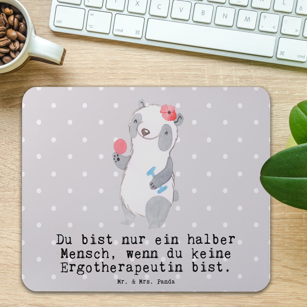 Mauspad Ergotherapeutin mit Herz Mousepad, Computer zubehör, Büroausstattung, PC Zubehör, Arbeitszimmer, Mauspad, Einzigartiges Mauspad, Designer Mauspad, Mausunterlage, Mauspad Büro, Beruf, Ausbildung, Jubiläum, Abschied, Rente, Kollege, Kollegin, Geschenk, Schenken, Arbeitskollege, Mitarbeiter, Firma, Danke, Dankeschön, Ergotherapeutin, Ergotherapie