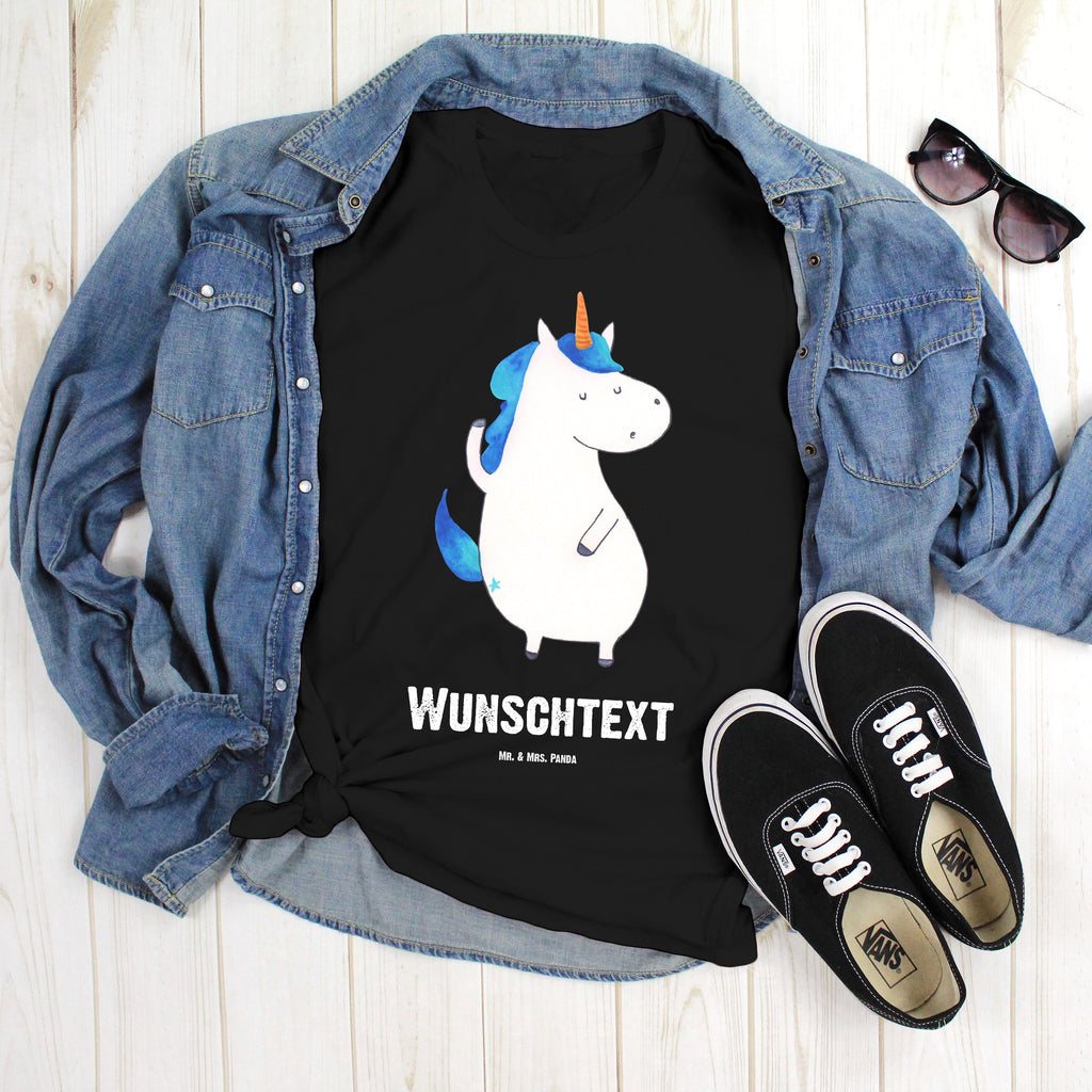 Personalisiertes T-Shirt Einhorn Mann