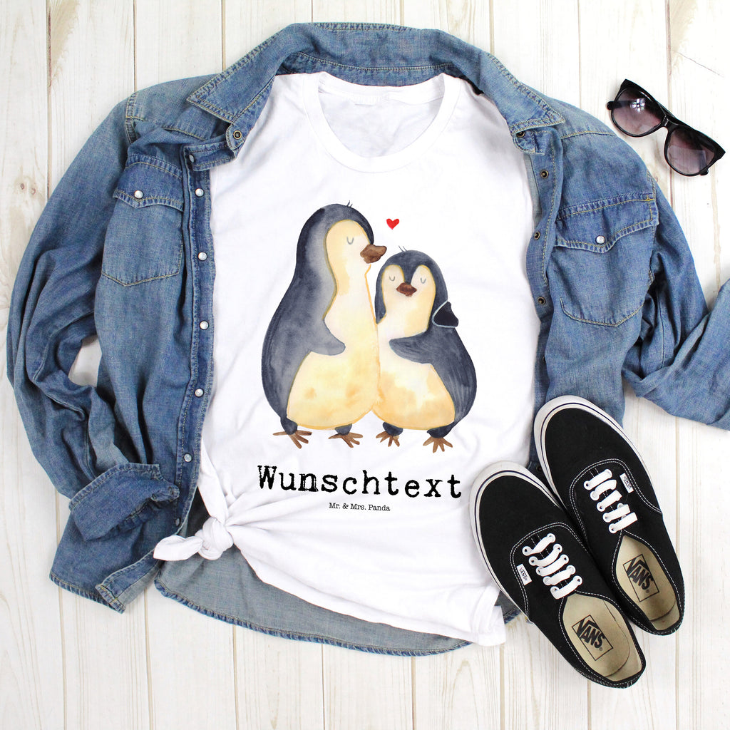 Personalisiertes T-Shirt Pinguine Einschlafen T-Shirt Personalisiert, T-Shirt mit Namen, T-Shirt mit Aufruck, Männer, Frauen, Liebe, Partner, Freund, Freundin, Ehemann, Ehefrau, Heiraten, Verlobung, Heiratsantrag, Liebesgeschenk, Jahrestag, Hocheitstag, Valentinstag, Geschenk für Frauen, Hochzeitstag, Mitbringsel, Geschenk für Freundin, Geschenk für Partner, Liebesbeweis, für Männer, für Ehemann