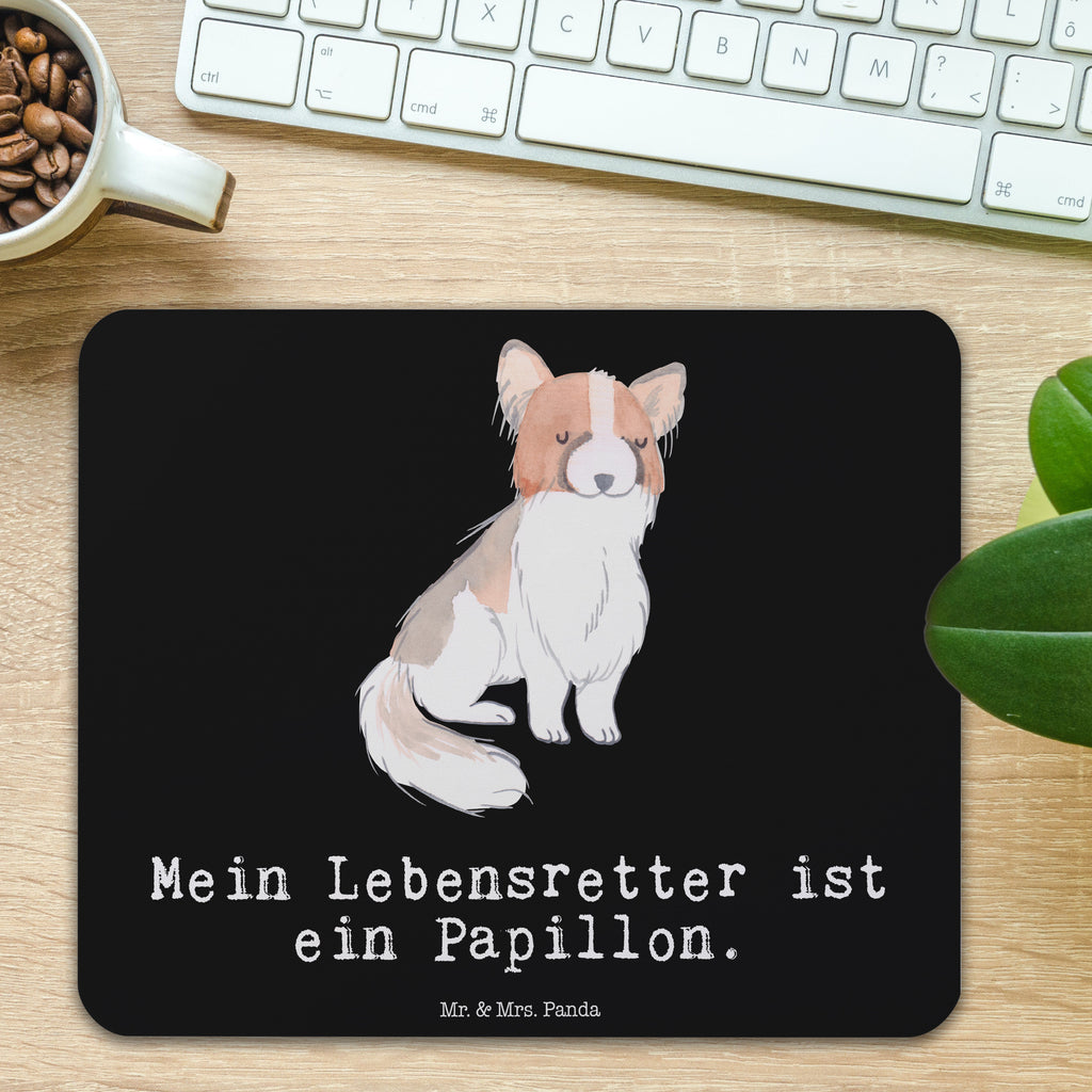 Mauspad Papillon Lebensretter Mousepad, Computer zubehör, Büroausstattung, PC Zubehör, Arbeitszimmer, Mauspad, Einzigartiges Mauspad, Designer Mauspad, Mausunterlage, Mauspad Büro, Hund, Hunderasse, Rassehund, Hundebesitzer, Geschenk, Tierfreund, Schenken, Welpe, Kontinentaler Zwergspaniel, Papillon