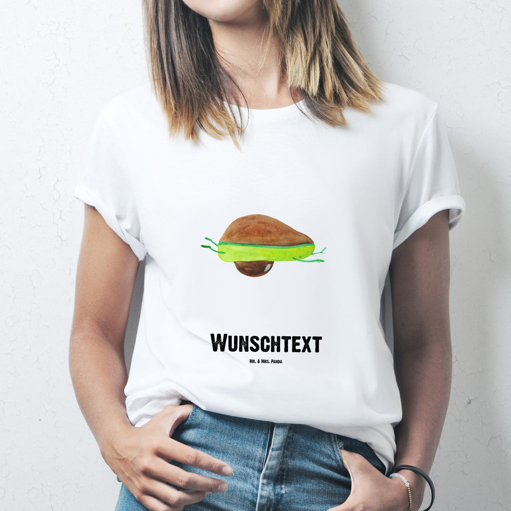 Personalisiertes T-Shirt Avocado Yoga T-Shirt Personalisiert, T-Shirt mit Namen, T-Shirt mit Aufruck, Männer, Frauen, Avocado, Veggie, Vegan, Gesund, Avocado Yoga Vegan