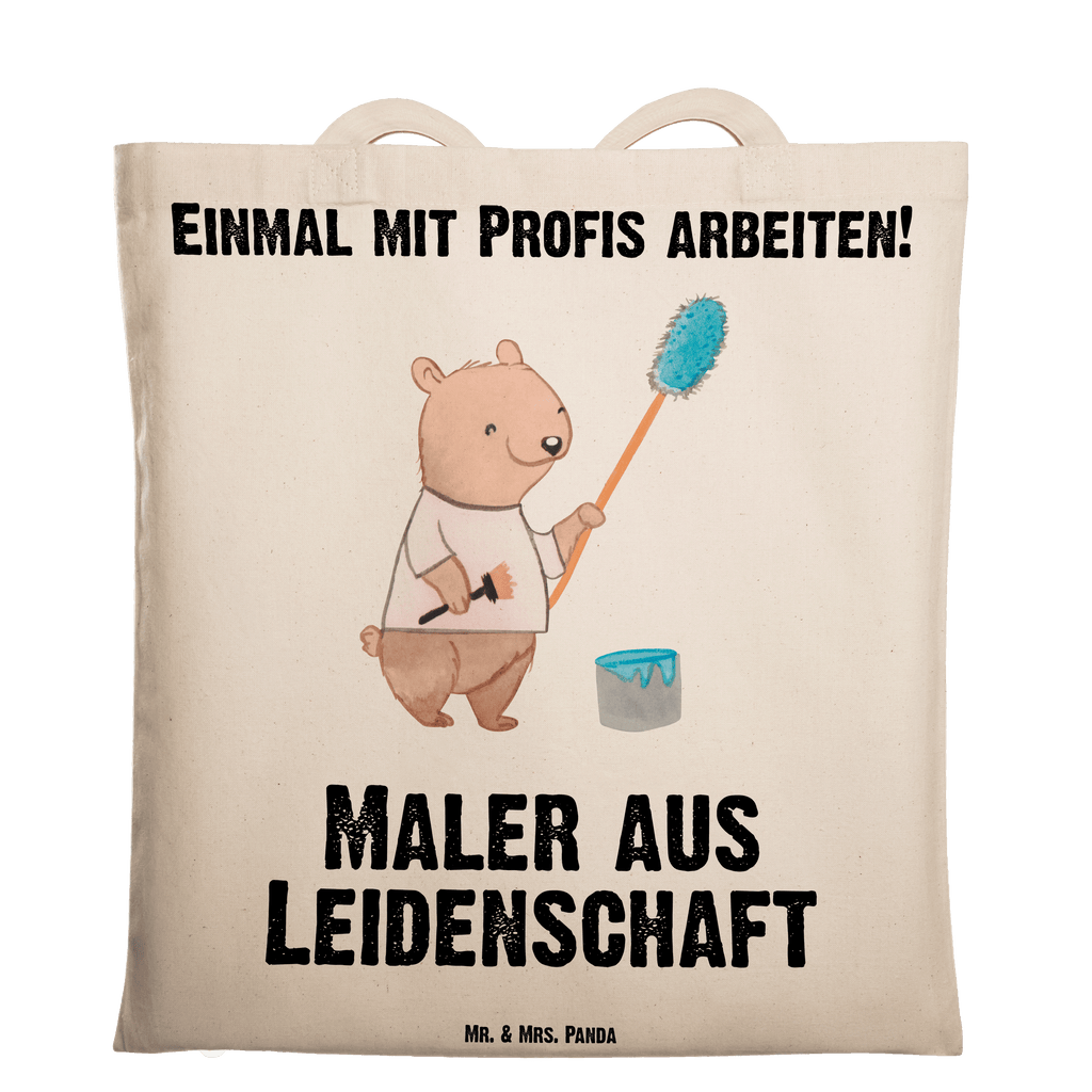 Tragetasche Maler aus Leidenschaft Beuteltasche, Beutel, Einkaufstasche, Jutebeutel, Stoffbeutel, Tasche, Shopper, Umhängetasche, Strandtasche, Schultertasche, Stofftasche, Tragetasche, Badetasche, Jutetasche, Einkaufstüte, Laptoptasche, Beruf, Ausbildung, Jubiläum, Abschied, Rente, Kollege, Kollegin, Geschenk, Schenken, Arbeitskollege, Mitarbeiter, Firma, Danke, Dankeschön, Maler, Malermeister, Gesellenprüfung, Meisterprüfung, Malerbetrieb