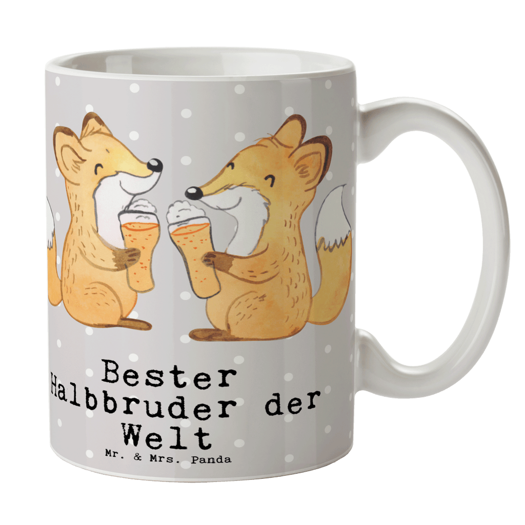 Tasse Fuchs Bester Halbbruder der Welt Tasse, Kaffeetasse, Teetasse, Becher, Kaffeebecher, Teebecher, Keramiktasse, Porzellantasse, Büro Tasse, Geschenk Tasse, Tasse Sprüche, Tasse Motive, Kaffeetassen, Tasse bedrucken, Designer Tasse, Cappuccino Tassen, Schöne Teetassen, für, Dankeschön, Geschenk, Schenken, Geburtstag, Geburtstagsgeschenk, Geschenkidee, Danke, Bedanken, Mitbringsel, Freude machen, Geschenktipp, Halbbruder, Stiefbruder, Stief, Stiefgeschwister, Bruder, Brudi, Geschwister, Bruderherz, Schwester, Familie, Kleinigkeit, Brother, Bester, Sohn