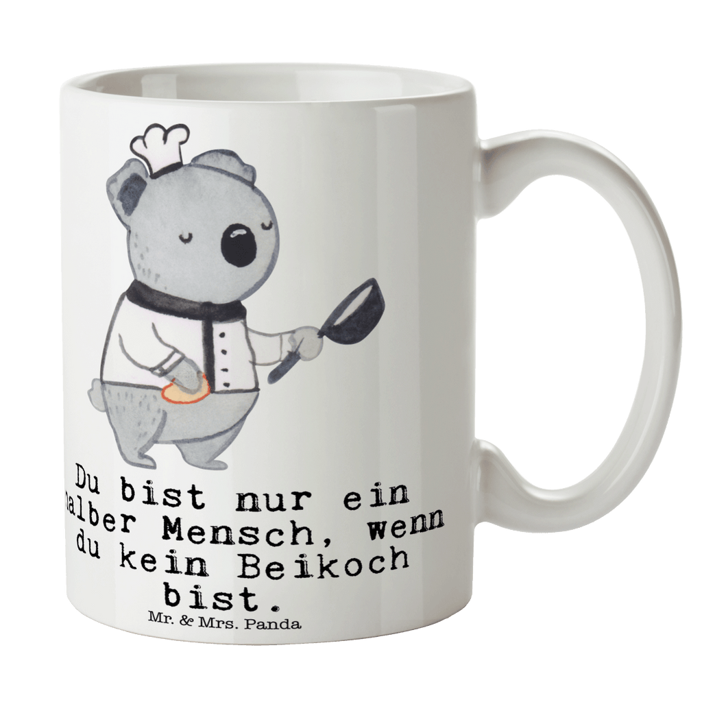 Tasse Beikoch mit Herz Tasse, Kaffeetasse, Teetasse, Becher, Kaffeebecher, Teebecher, Keramiktasse, Porzellantasse, Büro Tasse, Geschenk Tasse, Tasse Sprüche, Tasse Motive, Kaffeetassen, Tasse bedrucken, Designer Tasse, Cappuccino Tassen, Schöne Teetassen, Beruf, Ausbildung, Jubiläum, Abschied, Rente, Kollege, Kollegin, Geschenk, Schenken, Arbeitskollege, Mitarbeiter, Firma, Danke, Dankeschön, Beikoch, Spülhilfe, Hilfskoch, Jungkoch, Küchenhilfe, Gastronomie, Restaurant, Koch