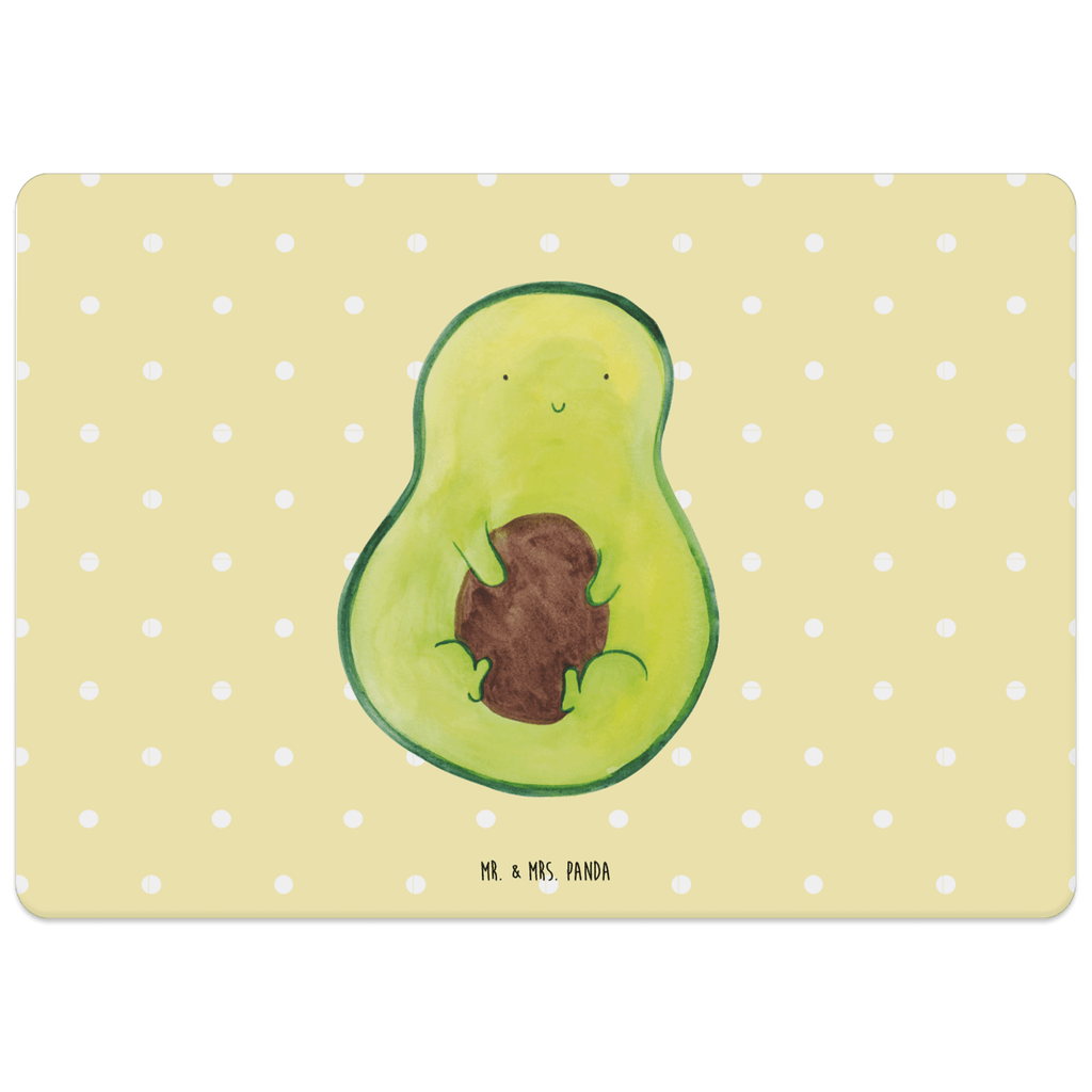 Tischset Avocado mit Kern Tischset, Tischuntersetzer, Platzset, Tischsets abwaschbar, Tischunterlage, Avocado, Veggie, Vegan, Gesund, Avokado, Avocadokern, Kern, Pflanze, Spruch Leben