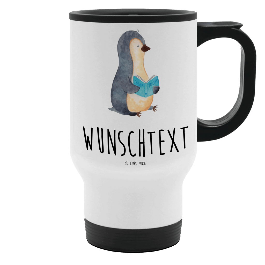 Personalisierter Thermobecher Pinguin Buch Personalisierter Thermobecher, Personalisierter To Go Becher, Personalisierte Thermotasse, Personalisierter Kaffeebecher, Personalisierter Isolierbecher, Thermobecher personalisieren, Thermobecher mit Namen, Thermobecher selbst gestalten, Wunschname, Spülmaschinenfest, Bedrucken, Isolierbecher mit Namen, Isolierbecher selbst gestalten, Thermotasse personalisieren, Thermotasse mit Namen, Pinguin, Pinguine, Buch, Lesen, Bücherwurm, Nichtstun, Faulenzen, Ferien, Urlaub, Freizeit