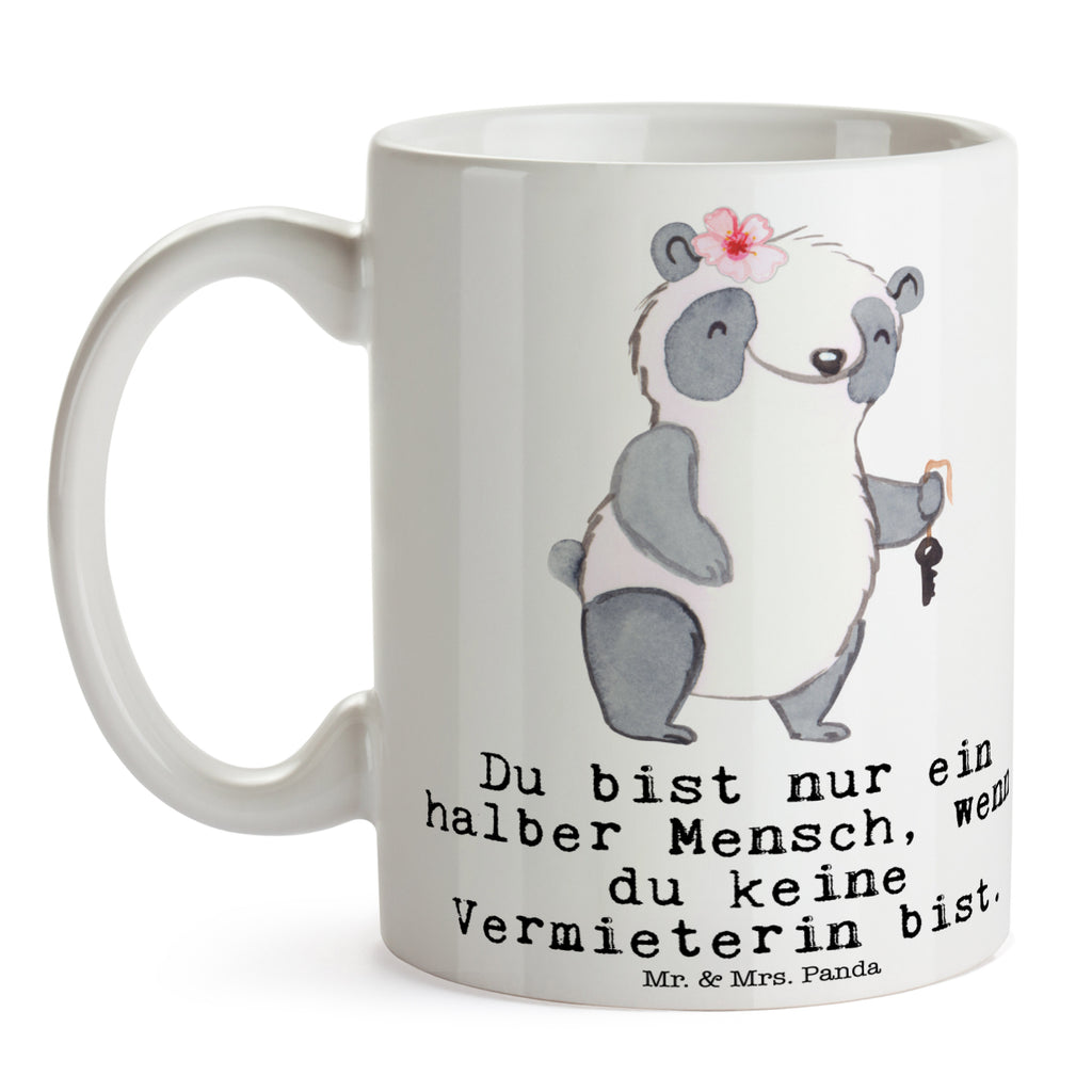 Tasse Vermieterin mit Herz Tasse, Kaffeetasse, Teetasse, Becher, Kaffeebecher, Teebecher, Keramiktasse, Porzellantasse, Büro Tasse, Geschenk Tasse, Tasse Sprüche, Tasse Motive, Kaffeetassen, Tasse bedrucken, Designer Tasse, Cappuccino Tassen, Schöne Teetassen, Beruf, Ausbildung, Jubiläum, Abschied, Rente, Kollege, Kollegin, Geschenk, Schenken, Arbeitskollege, Mitarbeiter, Firma, Danke, Dankeschön