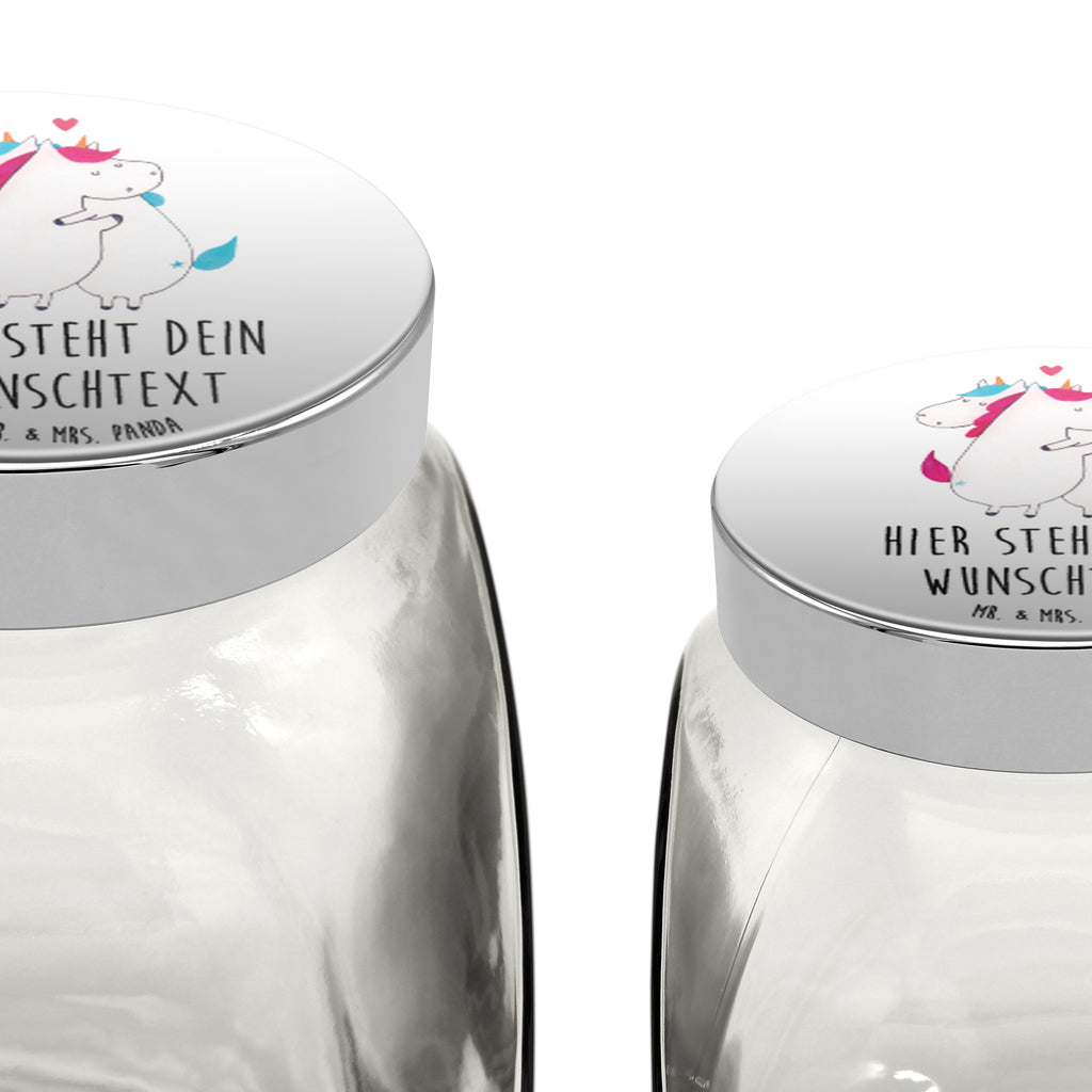 Personalisiertes Bonbonglas Einhorn Mitteilung Vorratsdose, Vorratsbehälter, Süßigkeitenglas, Süßigkeitendose, Kaffeedose, Müslidose, Teedose, Keksbehälter, Keksedose, Glasdose, Glasbälter, Vorratsglas, Küchenbehälter, Aufbewahrungsdose, Aufbewahungsglas, Gewürzdose, Küchenorganizer, Snackdose, Einhorn, Einhörner, Einhorn Deko, Pegasus, Unicorn, Valentinstag, Valentine, Liebe, Geschenk, Partner, Ehe, lustig, witzig, Spruch