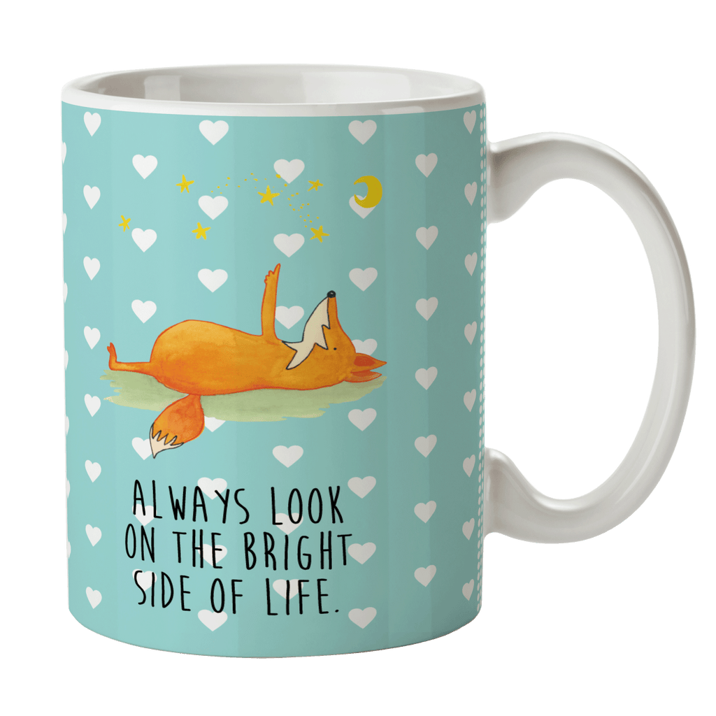 Tasse Fuchs Sterne Tasse, Kaffeetasse, Teetasse, Becher, Kaffeebecher, Teebecher, Keramiktasse, Porzellantasse, Büro Tasse, Geschenk Tasse, Tasse Sprüche, Tasse Motive, Kaffeetassen, Tasse bedrucken, Designer Tasse, Cappuccino Tassen, Schöne Teetassen, Fuchs, Füchse, tröstende Worte, Spruch positiv, Spruch schön, Romantik, Always Look on the Bright Side of Life