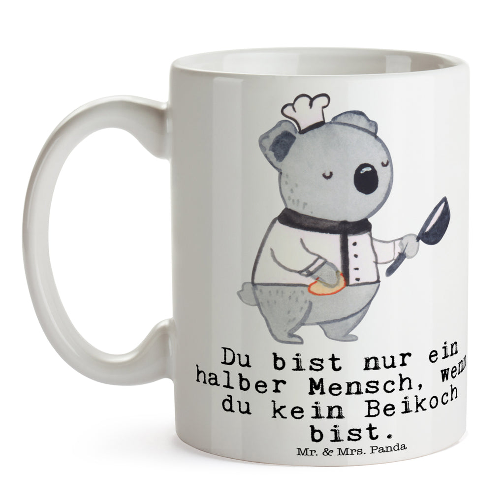 Tasse Beikoch mit Herz Tasse, Kaffeetasse, Teetasse, Becher, Kaffeebecher, Teebecher, Keramiktasse, Porzellantasse, Büro Tasse, Geschenk Tasse, Tasse Sprüche, Tasse Motive, Kaffeetassen, Tasse bedrucken, Designer Tasse, Cappuccino Tassen, Schöne Teetassen, Beruf, Ausbildung, Jubiläum, Abschied, Rente, Kollege, Kollegin, Geschenk, Schenken, Arbeitskollege, Mitarbeiter, Firma, Danke, Dankeschön, Beikoch, Spülhilfe, Hilfskoch, Jungkoch, Küchenhilfe, Gastronomie, Restaurant, Koch