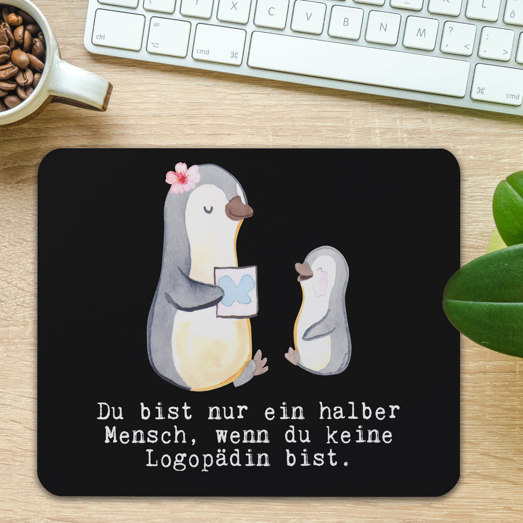 Mauspad Logopädin mit Herz Mousepad, Computer zubehör, Büroausstattung, PC Zubehör, Arbeitszimmer, Mauspad, Einzigartiges Mauspad, Designer Mauspad, Mausunterlage, Mauspad Büro, Beruf, Ausbildung, Jubiläum, Abschied, Rente, Kollege, Kollegin, Geschenk, Schenken, Arbeitskollege, Mitarbeiter, Firma, Danke, Dankeschön, Logopädin, Logopädie, Studium