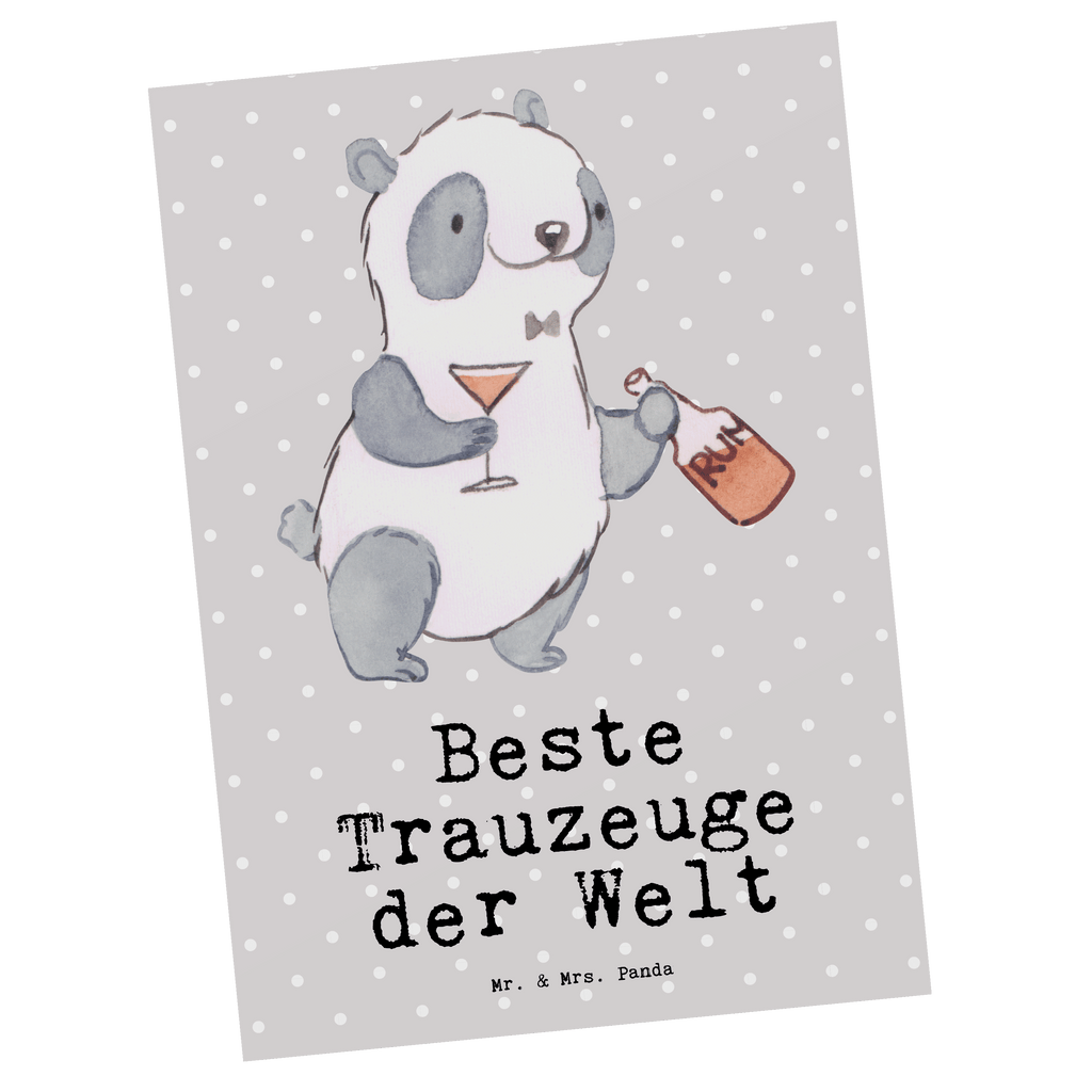 Postkarte Panda Bester Trauzeuge der Welt Postkarte, Karte, Geschenkkarte, Grußkarte, Einladung, Ansichtskarte, Geburtstagskarte, Einladungskarte, Dankeskarte, Ansichtskarten, Einladung Geburtstag, Einladungskarten Geburtstag, für, Dankeschön, Geschenk, Schenken, Geburtstag, Geburtstagsgeschenk, Geschenkidee, Danke, Bedanken, Mitbringsel, Freude machen, Geschenktipp, Trauzeugen, Trauzeuge, Trauhzeugen, Hochzeit, Heirat, JGA, Trauung, Kirche, Standesamt, Braut, Bräutigam