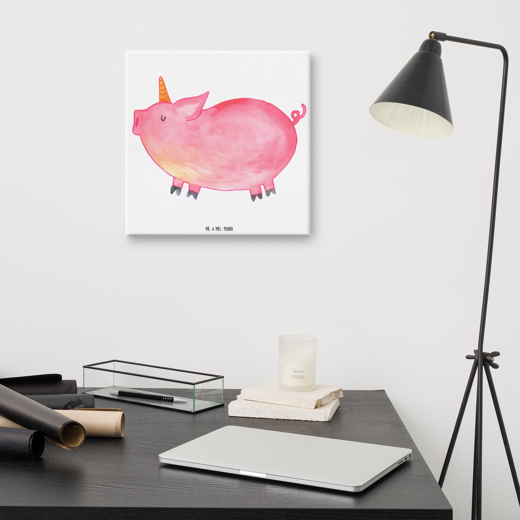 Leinwand Bild Einhorn Schweinhorn Leinwand, Bild, Kunstdruck, Wanddeko, Dekoration, Einhorn, Einhörner, Einhorn Deko, Pegasus, Unicorn, Party, Spaß, Schwein, Schweinhorn, Bauer, witzig. lustig, Spruch, geschenk, Pig, Piggy, funny, english, englisch