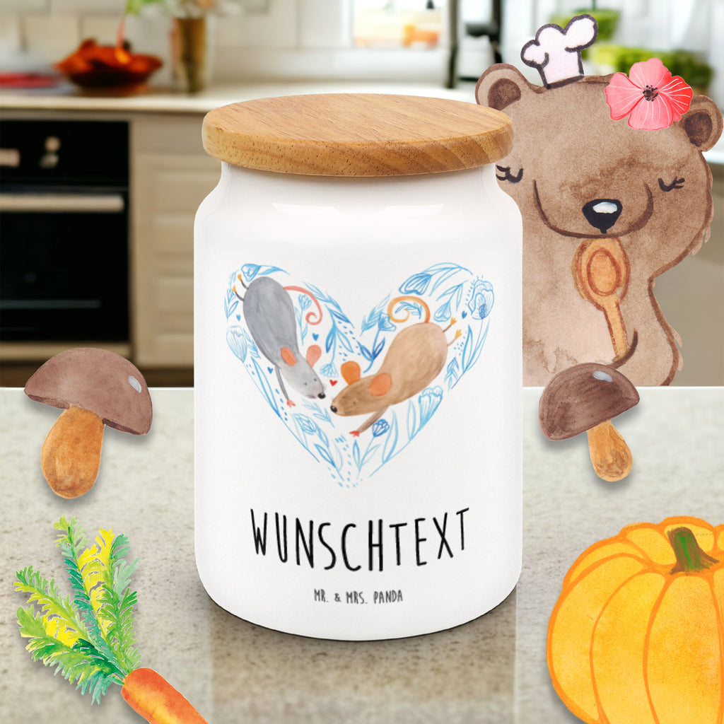 Personalisierte Vorratsdose Mäuse Herz Personalisierte Vorratsdose, Personalisierte Keksdose, Personalisierte Keramikdose, Personalisierte Leckerlidose, Personalisierte Dose, Personalisierter Vorratsbehälter, Personalisierte Aufbewahrungsdose, Liebe, Partner, Freund, Freundin, Ehemann, Ehefrau, Heiraten, Verlobung, Heiratsantrag, Liebesgeschenk, Jahrestag, Hocheitstag, Maus, Mäuse, Liebesbotschaft, Liebesbeweis, Hochzeit, Lieblingsmensch, Gemeinsamkeit, Love, Geschenk für zwei