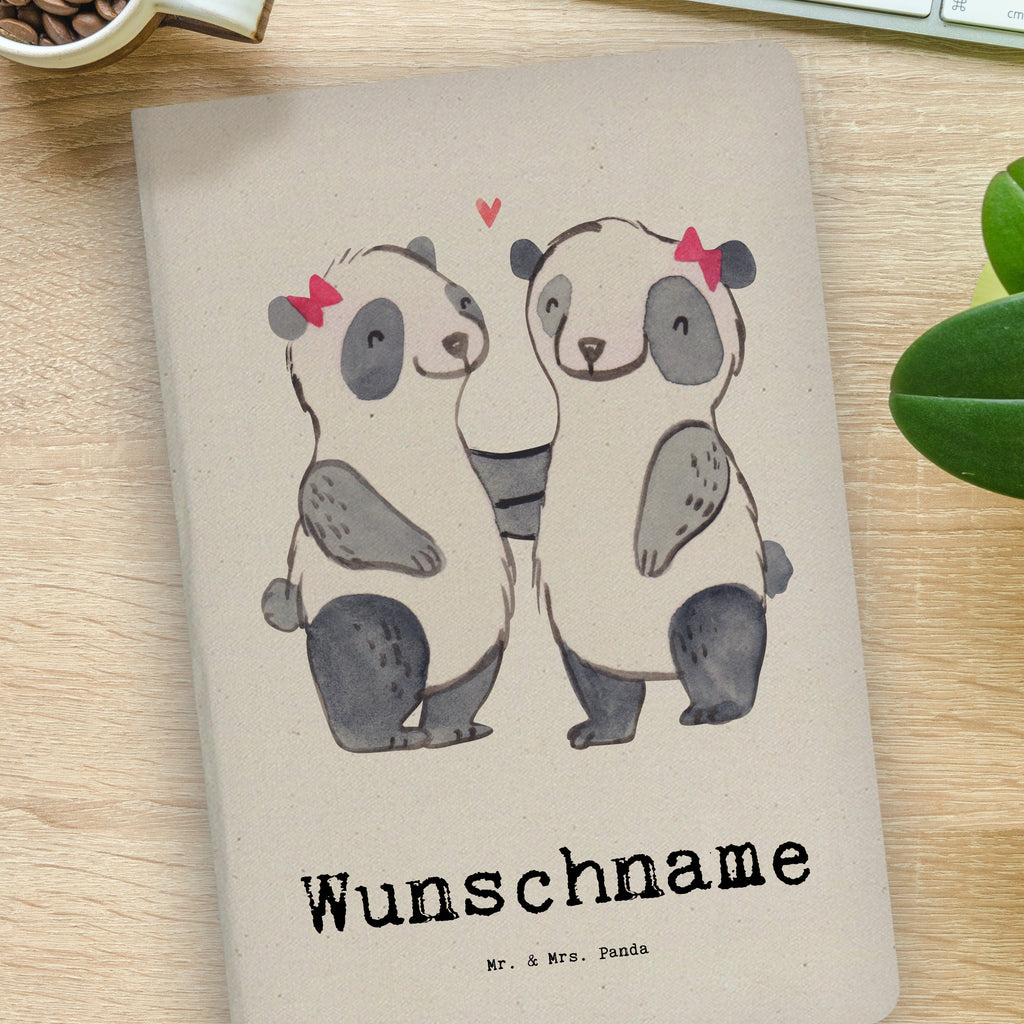 DIN A4 Personalisiertes Notizbuch Panda Beste Schwester der Welt Personalisiertes Notizbuch, Notizbuch mit Namen, Notizbuch bedrucken, Personalisierung, Namensbuch, Namen, für, Dankeschön, Geschenk, Schenken, Geburtstag, Geburtstagsgeschenk, Geschenkidee, Danke, Bedanken, Mitbringsel, Freude machen, Geschenktipp, Schwestern, Schwester, Geschwister, Schwesterherz, Sister, Familie, Kleinigkeit, Beste, Tochter, Liebe, Kinder