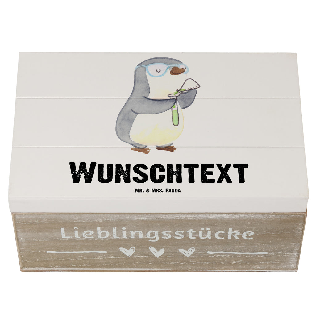 Personalisierte Holzkiste Chemielaborant mit Herz Holzkiste mit Namen, Kiste mit Namen, Schatzkiste mit Namen, Truhe mit Namen, Schatulle mit Namen, Erinnerungsbox mit Namen, Erinnerungskiste, mit Namen, Dekokiste mit Namen, Aufbewahrungsbox mit Namen, Holzkiste Personalisiert, Kiste Personalisiert, Schatzkiste Personalisiert, Truhe Personalisiert, Schatulle Personalisiert, Erinnerungsbox Personalisiert, Erinnerungskiste Personalisiert, Dekokiste Personalisiert, Aufbewahrungsbox Personalisiert, Geschenkbox personalisiert, GEschenkdose personalisiert, Beruf, Ausbildung, Jubiläum, Abschied, Rente, Kollege, Kollegin, Geschenk, Schenken, Arbeitskollege, Mitarbeiter, Firma, Danke, Dankeschön, Chemiker, Chemielaborant, Naturwissenschaftler, Labor, Studium, Forschung, Wissenschaftler