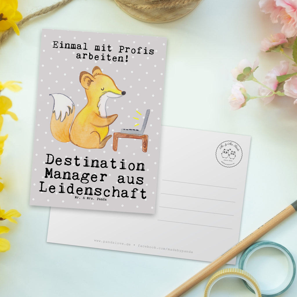 Postkarte Destination Manager aus Leidenschaft Postkarte, Karte, Geschenkkarte, Grußkarte, Einladung, Ansichtskarte, Geburtstagskarte, Einladungskarte, Dankeskarte, Ansichtskarten, Einladung Geburtstag, Einladungskarten Geburtstag, Beruf, Ausbildung, Jubiläum, Abschied, Rente, Kollege, Kollegin, Geschenk, Schenken, Arbeitskollege, Mitarbeiter, Firma, Danke, Dankeschön