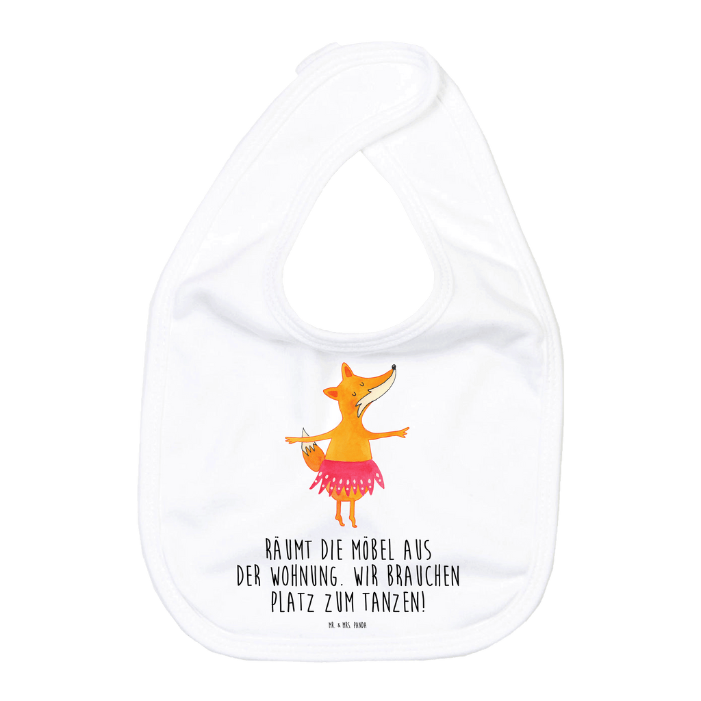 Organic Babylätzchen Fuchs Ballerina Baby, Lätzchen, Spucktuch, Sabberlätzchen, Klettlätzchen, Babygeschenk, Baby Lätzchen, Geschenk für Geburt, Geschenk zur Geburt, Baby Spucktuch, Babyausstattung, Geschenkidee für Babyparty, Fuchs, Fuchs Spruch, Füchse, Füchsin, Ballerina, Ballett, Tänzerin, Tanzen, Party, Einladung, Geburtstag