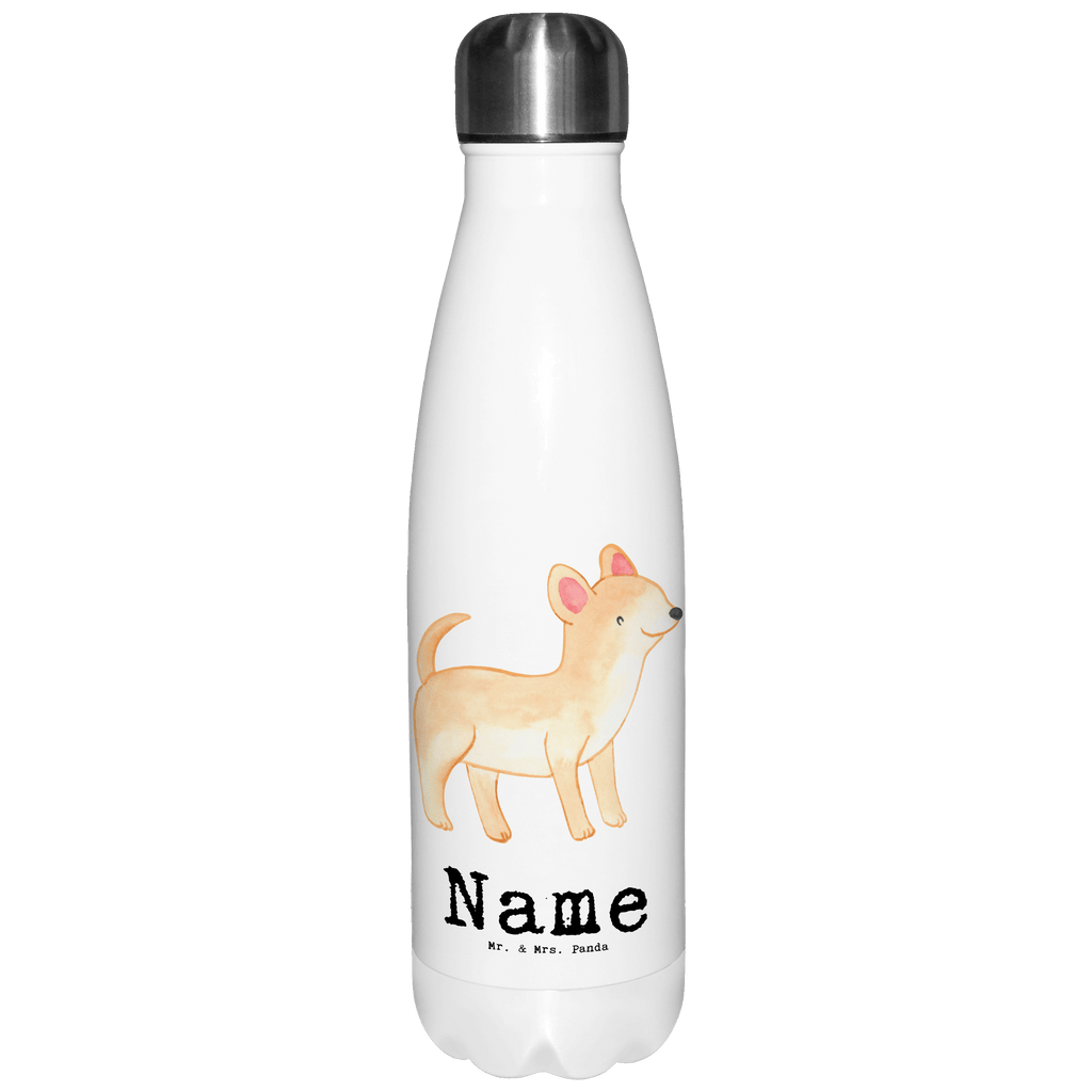 Personalisierte Thermosflasche Chihuahua Lebensretter Personalisierte Isolierflasche, Personalisierte Thermoflasche, Personalisierte Trinkflasche, Trinkflasche Mit Namen, Wunschname, Bedrucken, Namensflasche, Hund, Hunderasse, Rassehund, Hundebesitzer, Geschenk, Tierfreund, Schenken, Welpe, Chihuahua