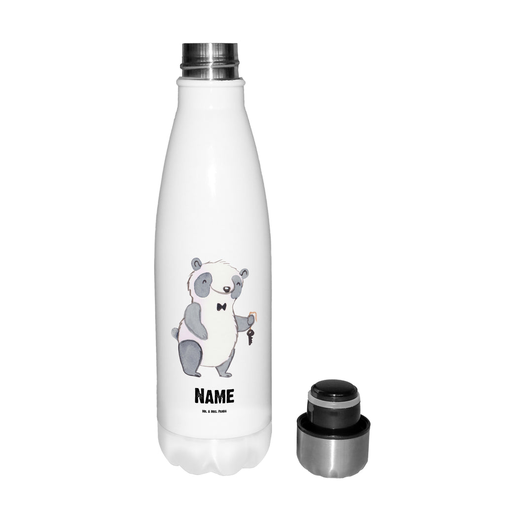 Personalisierte Thermosflasche Vermieter mit Herz Personalisierte Isolierflasche, Personalisierte Thermoflasche, Personalisierte Trinkflasche, Trinkflasche Mit Namen, Wunschname, Bedrucken, Namensflasche, Beruf, Ausbildung, Jubiläum, Abschied, Rente, Kollege, Kollegin, Geschenk, Schenken, Arbeitskollege, Mitarbeiter, Firma, Danke, Dankeschön