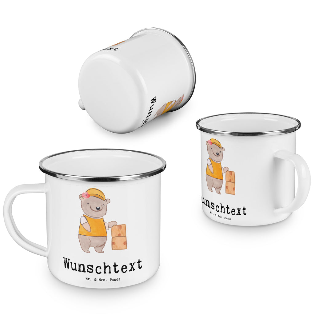 Personalisierte Emaille Tasse Lagerarbeiterin mit Herz Emaille Tasse personalisiert, Emaille Tasse mit Namen, Campingtasse personalisiert, Namenstasse, Campingtasse bedrucken, Campinggeschirr personalsisert, tasse mit namen, personalisierte tassen, personalisierte tasse, tasse selbst gestalten, tasse bedrucken, tassen bedrucken, Beruf, Ausbildung, Jubiläum, Abschied, Rente, Kollege, Kollegin, Geschenk, Schenken, Arbeitskollege, Mitarbeiter, Firma, Danke, Dankeschön, Lagerarbeiterin, Fachlageristin, Lageristin, Lagerverwalterin