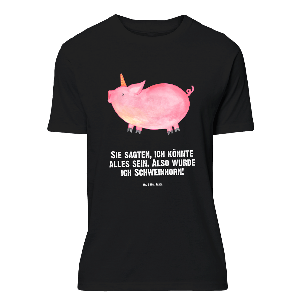 T-Shirt Standard Einhorn Schweinhorn T-Shirt, Shirt, Tshirt, Lustiges T-Shirt, T-Shirt mit Spruch, Party, Junggesellenabschied, Jubiläum, Geburstag, Herrn, Damen, Männer, Frauen, Schlafshirt, Nachthemd, Sprüche, Einhorn, Einhörner, Einhorn Deko, Pegasus, Unicorn, Spaß, Schwein, Schweinhorn, Bauer, witzig. lustig, Spruch, geschenk, Pig, Piggy, funny, english, englisch