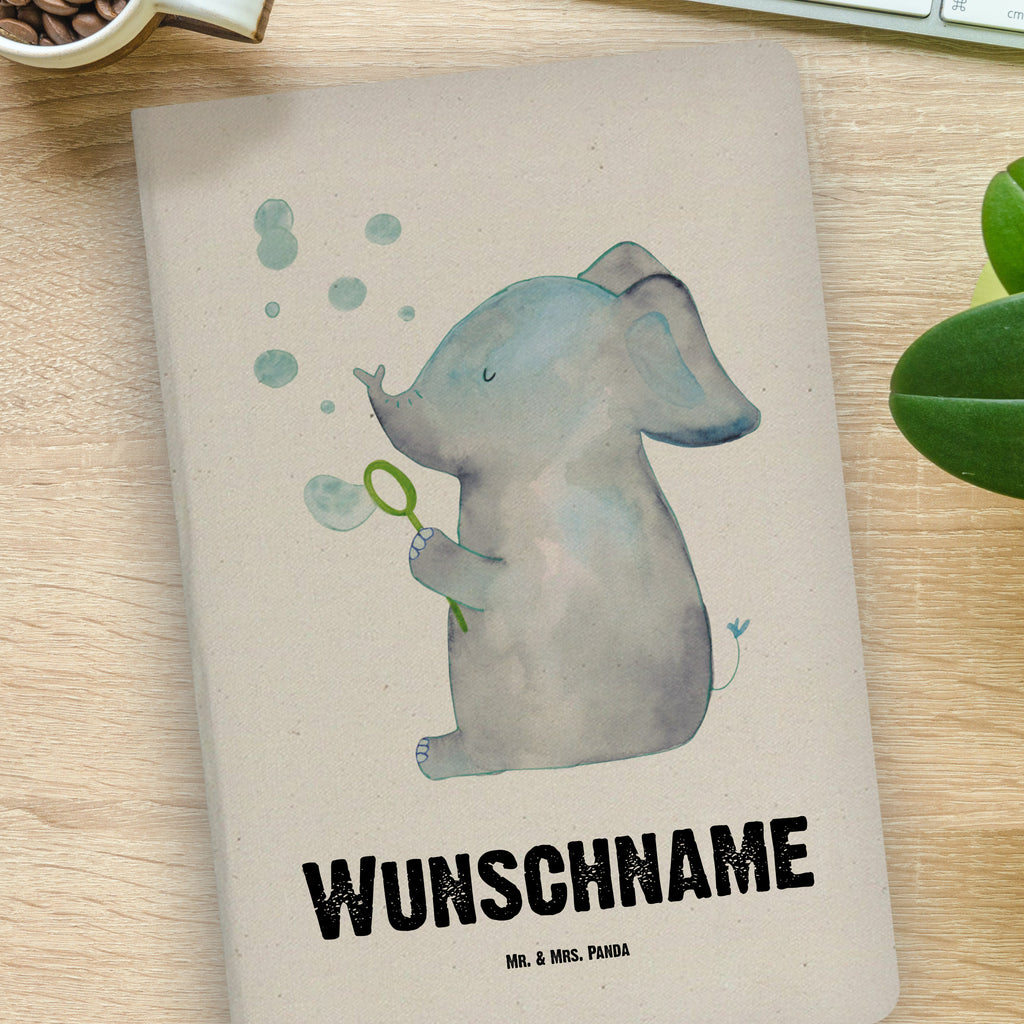 DIN A4 Personalisiertes Notizbuch Elefant Seifenblasen Personalisiertes Notizbuch, Notizbuch mit Namen, Notizbuch bedrucken, Personalisierung, Namensbuch, Namen, Tiermotive, Gute Laune, lustige Sprüche, Tiere, Elefant, Elefanten, Dickhäuter, Rüsseltier, Seifenblasen, Liebe, Heimat, Gefühl. Daheim, Liebesbeweis, Liebesspruch