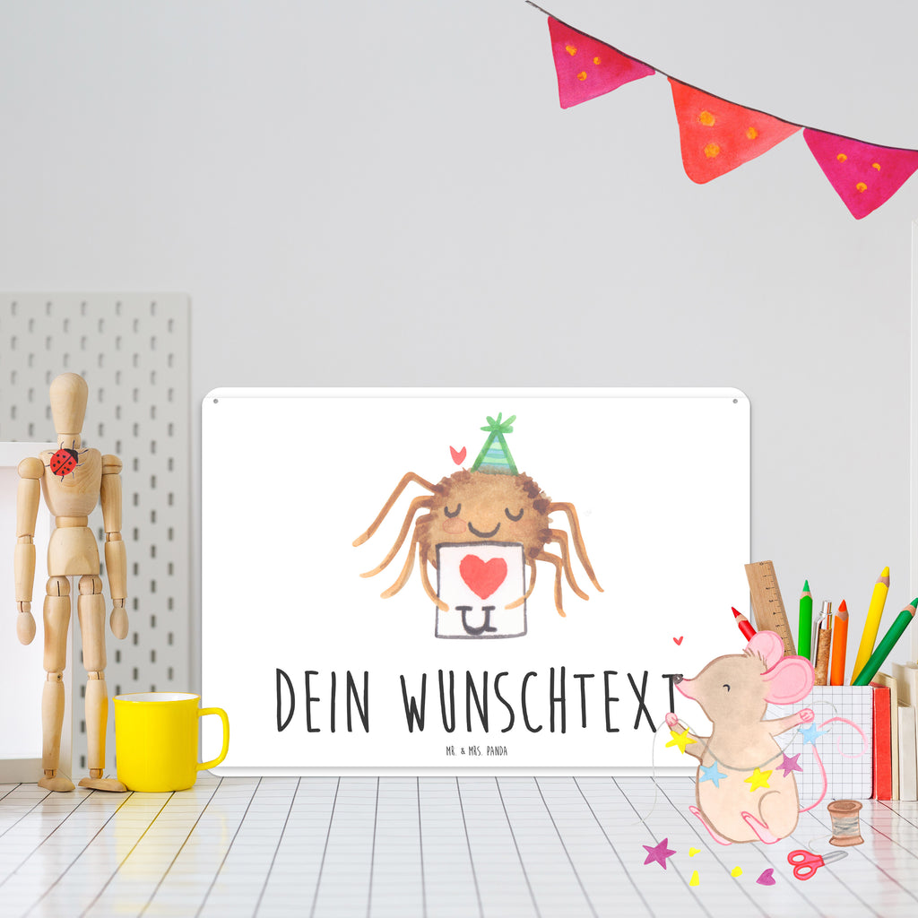 Personalisiertes Blechschild Spinne Agathe Brief Blechschild, Metallschild, Geschenk Schild, Schild, Magnet-Metall-Schild, Deko Schild, Wandschild, Wand-Dekoration, Türschild, Spinne Agathe, Spinne, Agathe, Videos, Merchandise, Liebesbeweis, Ich Liebe dich, Heiratsantrag, Verliebt, Liebespaar, Liebesgeschenk, Treuebeweis, Treuetest