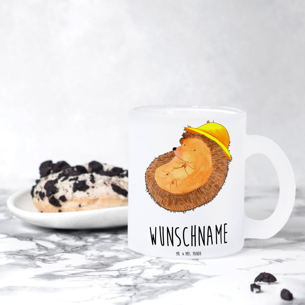 Personalisierte Teetasse Igel betet Personalisierte Teetasse, Personalisiertes Teeglas, Personalisierter Teebecher, Personalisierte Glas Teetasse, Personalisierte Teetasse aus Glas, Teetasse mit Namen, Teeglas mit Namen, Teebecher mit Namen, Glas Teetasse mit Namen, Teetasse aus Glas mit Namen, Teetasse Wunschname, Teetasse selbst gestalten., Tiermotive, Gute Laune, lustige Sprüche, Tiere, Igel, Igel mit Hut, Sonnenhut, Gott, Amen, beten, Leben, Dankbarkeit, Dankbar sein, dankbar, genießen