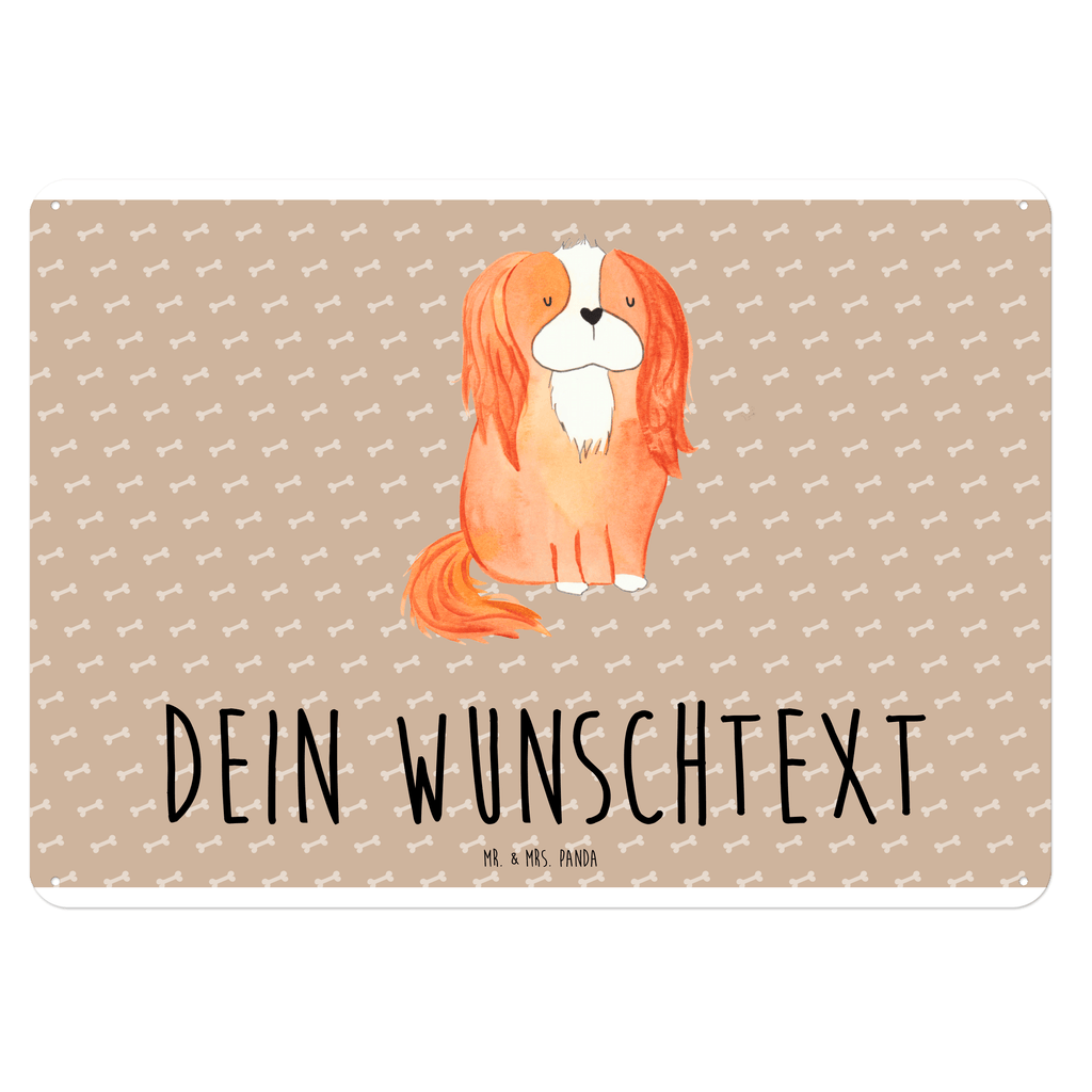 Personalisiertes Blechschild Hund Cavalier King Charles Spaniel Blechschild, Metallschild, Geschenk Schild, Schild, Magnet-Metall-Schild, Deko Schild, Wandschild, Wand-Dekoration, Türschild, Hund, Hundemotiv, Haustier, Hunderasse, Tierliebhaber, Hundebesitzer, Sprüche, Cavalier King Charles Spaniel, Cockerspaniel, Spaniel, Spruch, schönster Hund