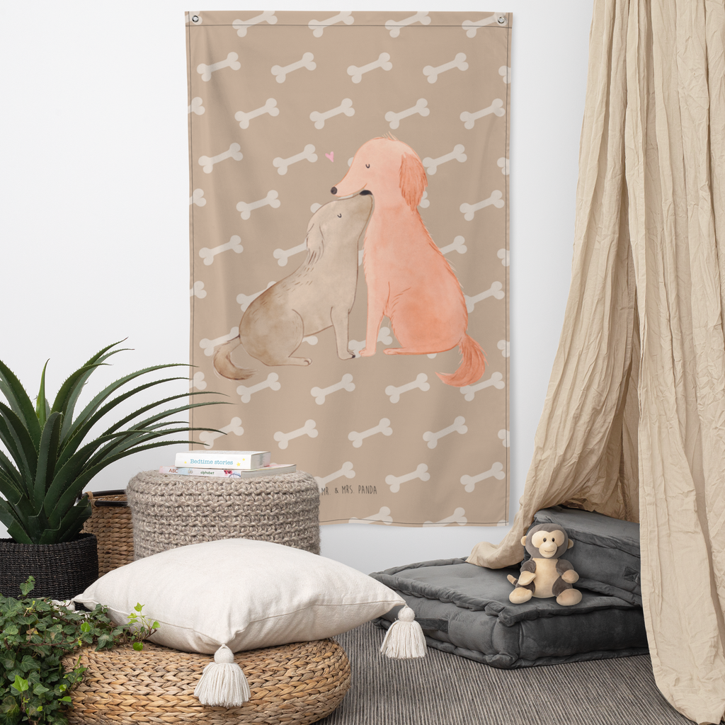 Wandteppich Hunde Liebe Wandbehang, Dekoration, Boho, Wandteppich, Wandtuch, Wanddeko, Tapisserie, Tapestry, Wandbild, Textil-Kunst, Schmuck-Wandbehang, Wand Deko, Kinderzimmer, Kinderzimmer Wand, Kinderzimmer Deko, Kinderzimmer Wanddeko, Hund, Hundemotiv, Haustier, Hunderasse, Tierliebhaber, Hundebesitzer, Sprüche, Liebe, Hund. Hunde, Kuss, Vertrauen, Kuscheln, Herz